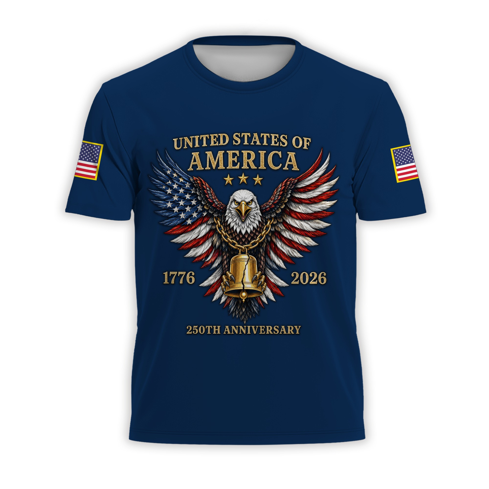 Premium America 250th Anniversary T-Shirt VPVC930883, America 250th T-Shirt, America 250th Birthday, Gifts For US Veteran, Gifts For Independence Day, Veterans Day