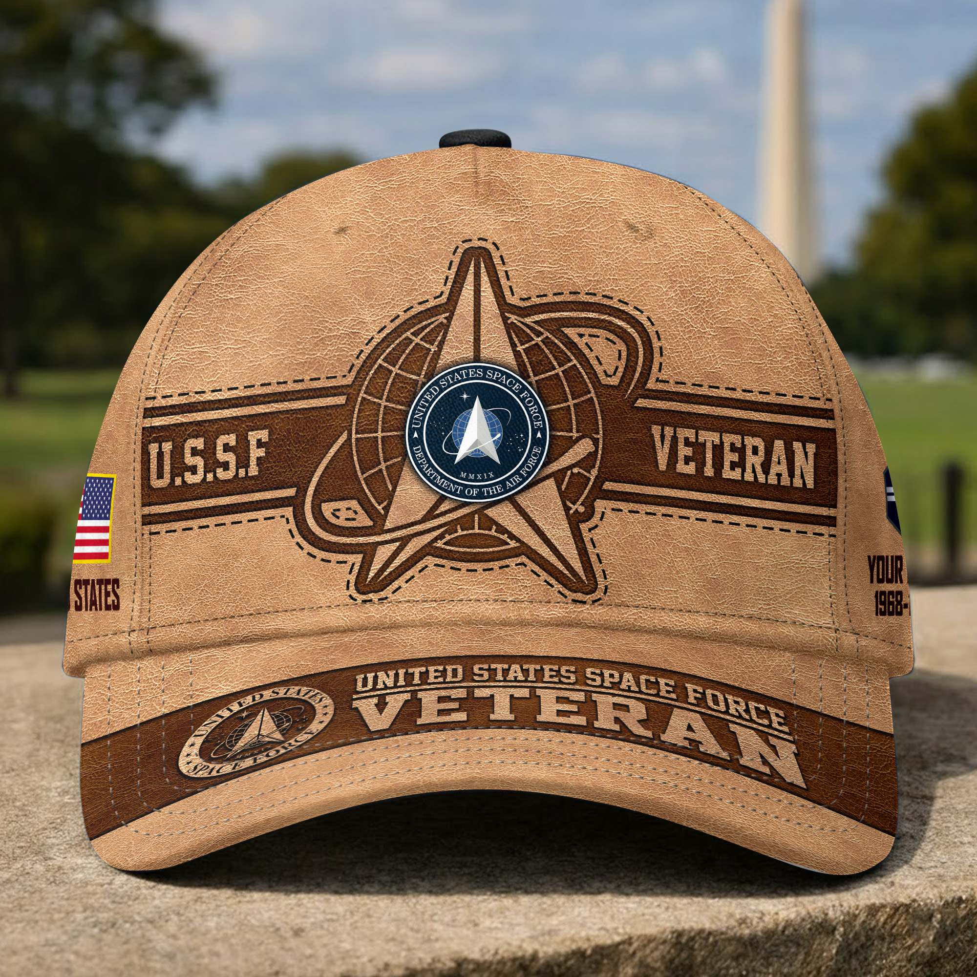 Premium Custom US Veterans Baseball Hats CPVC030601, Gifts for US Veterans, Gifts on Veterans Day, Father’s Day