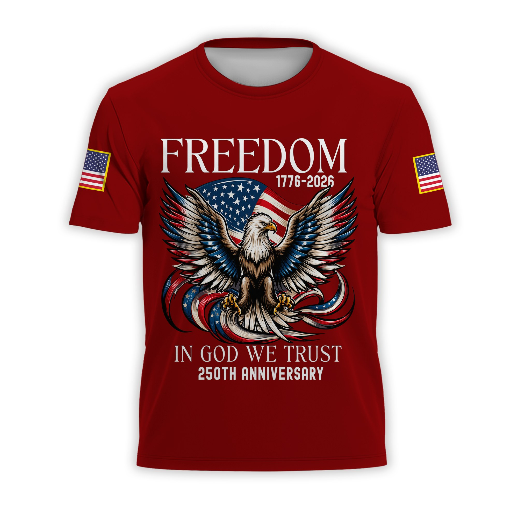 Premium America 250th Anniversary T-Shirt VPVC930900, America 250th T-Shirt, America 250th Birthday, Gifts For US Veteran, Gifts For Independence Day, Veterans Day