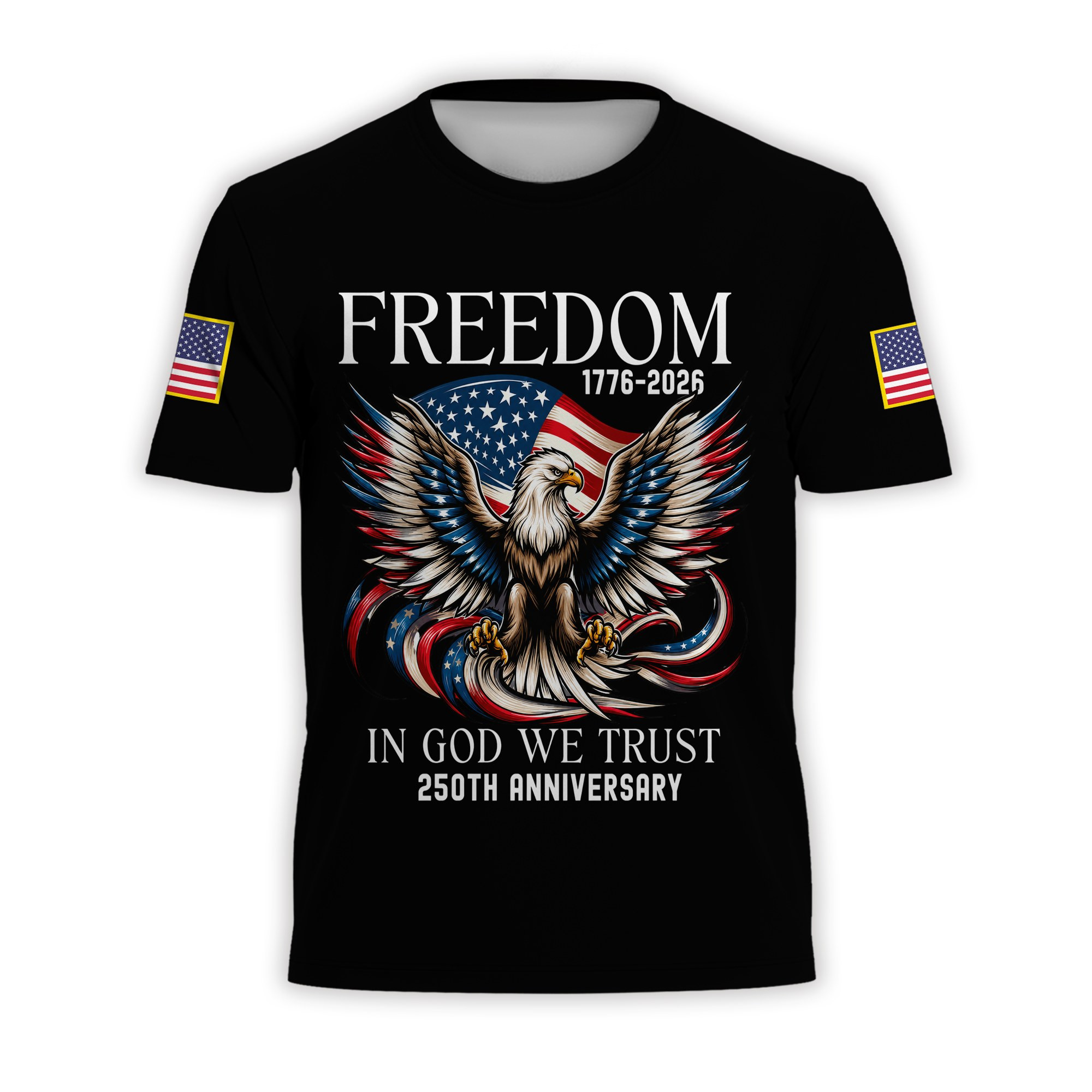 Premium America 250th Anniversary T-Shirt VPVC930901, America 250th T-Shirt, America 250th Birthday, Gifts For US Veteran, Gifts For Independence Day, Veterans Day