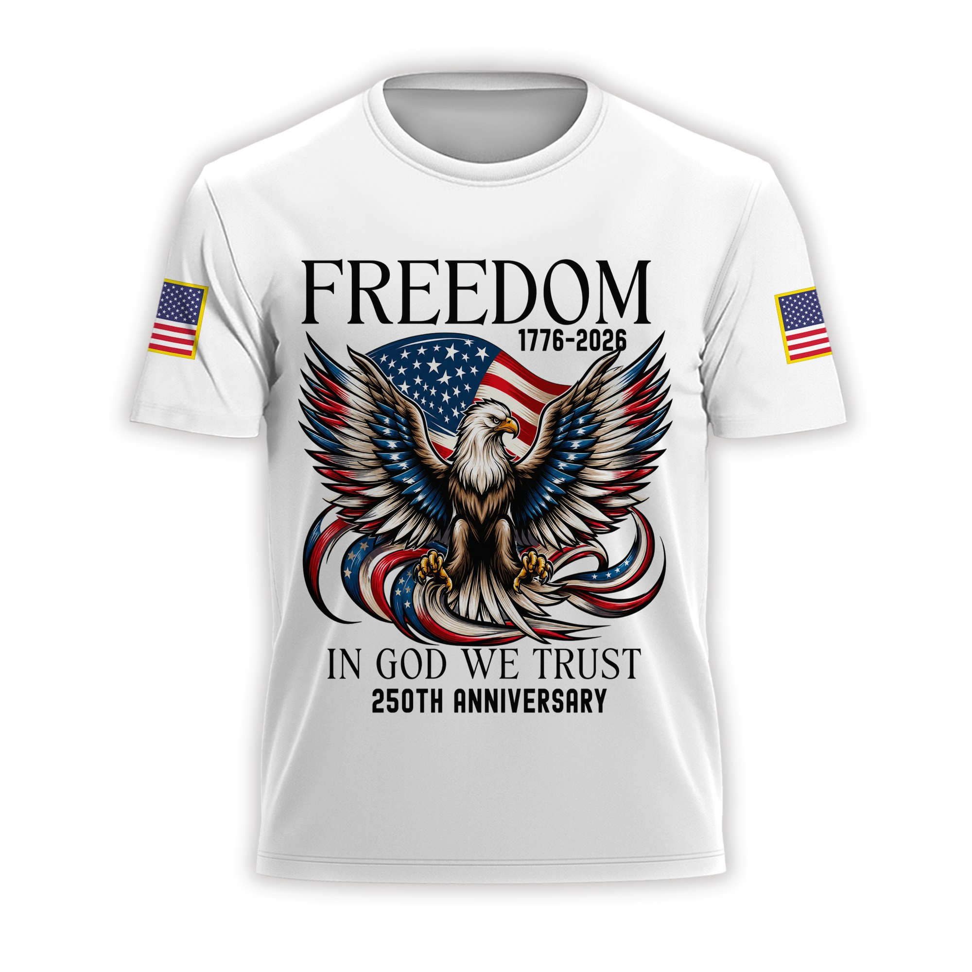 Premium America 250th Anniversary T-Shirt VPVC930902, America 250th T-Shirt, America 250th Birthday, Gifts For US Veteran, Gifts For Independence Day, Veterans Day