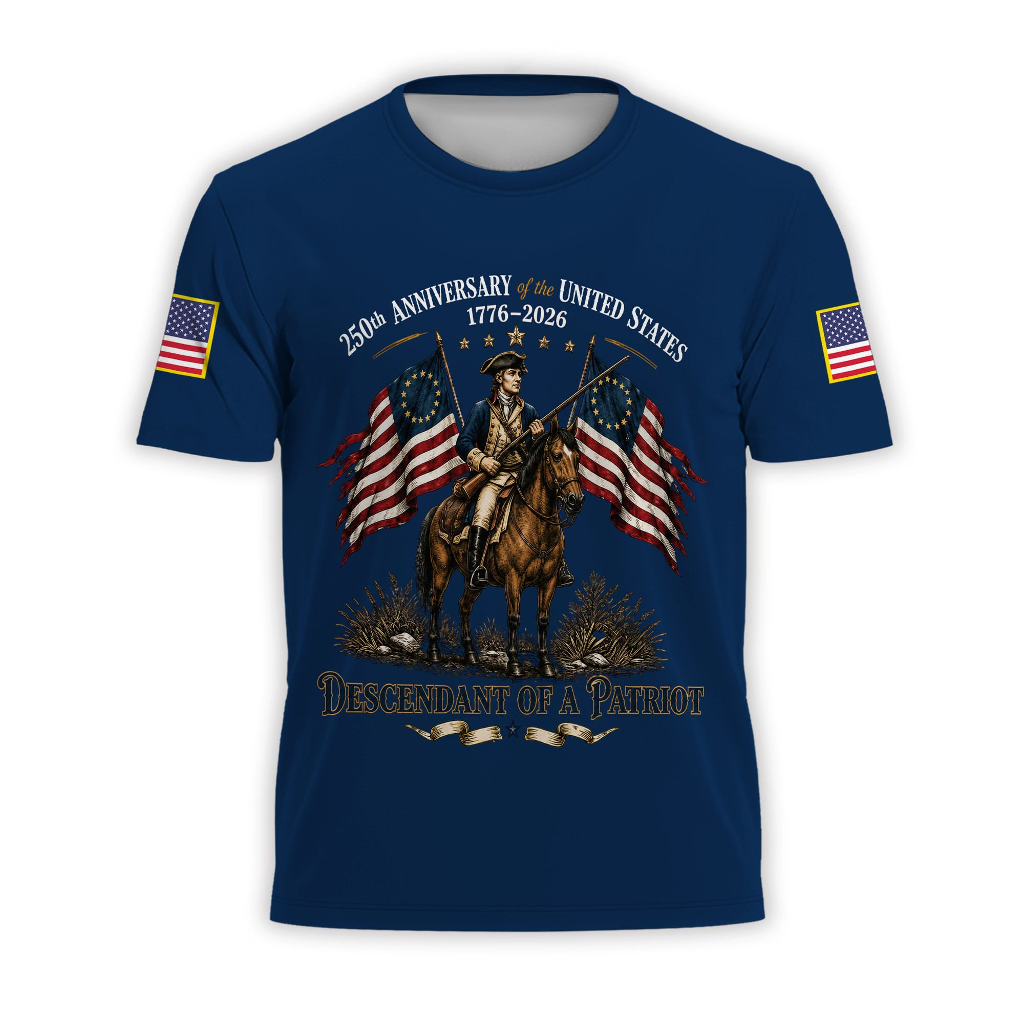 Premium America 250th Anniversary T-Shirt VPVC930904, America 250th T-Shirt, America 250th Birthday, Gifts For US Veteran, Gifts For Independence Day, Veterans Day
