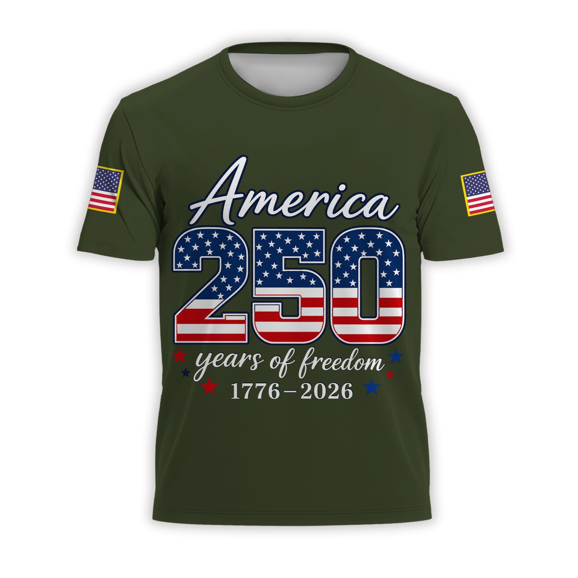 Premium America 250th Anniversary T-Shirt VPVC930908, America 250th T-Shirt, America 250th Birthday, Gifts For US Veteran, Gifts For Independence Day, Veterans Day