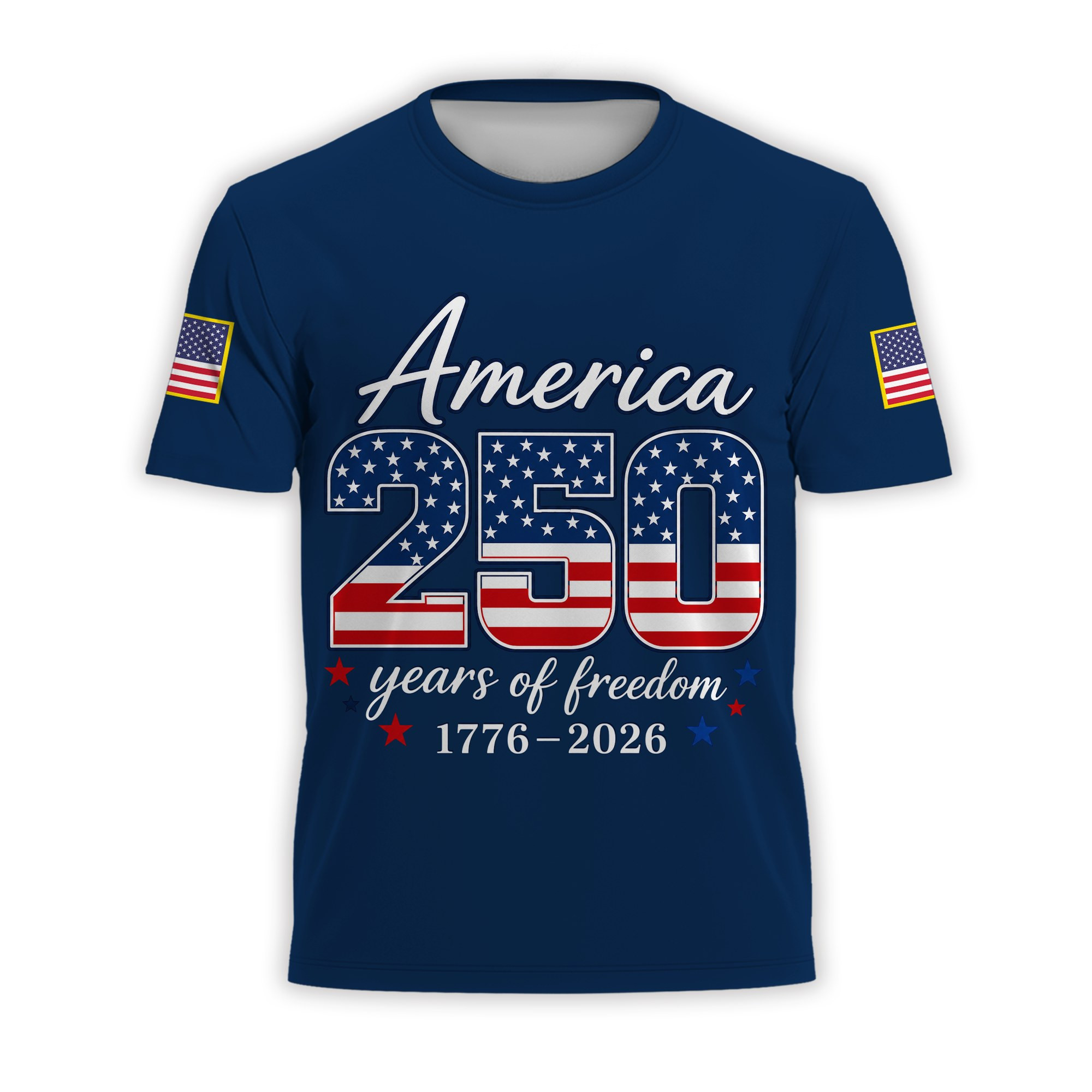 Premium America 250th Anniversary T-Shirt VPVC930909, America 250th T-Shirt, America 250th Birthday, Gifts For US Veteran, Gifts For Independence Day, Veterans Day