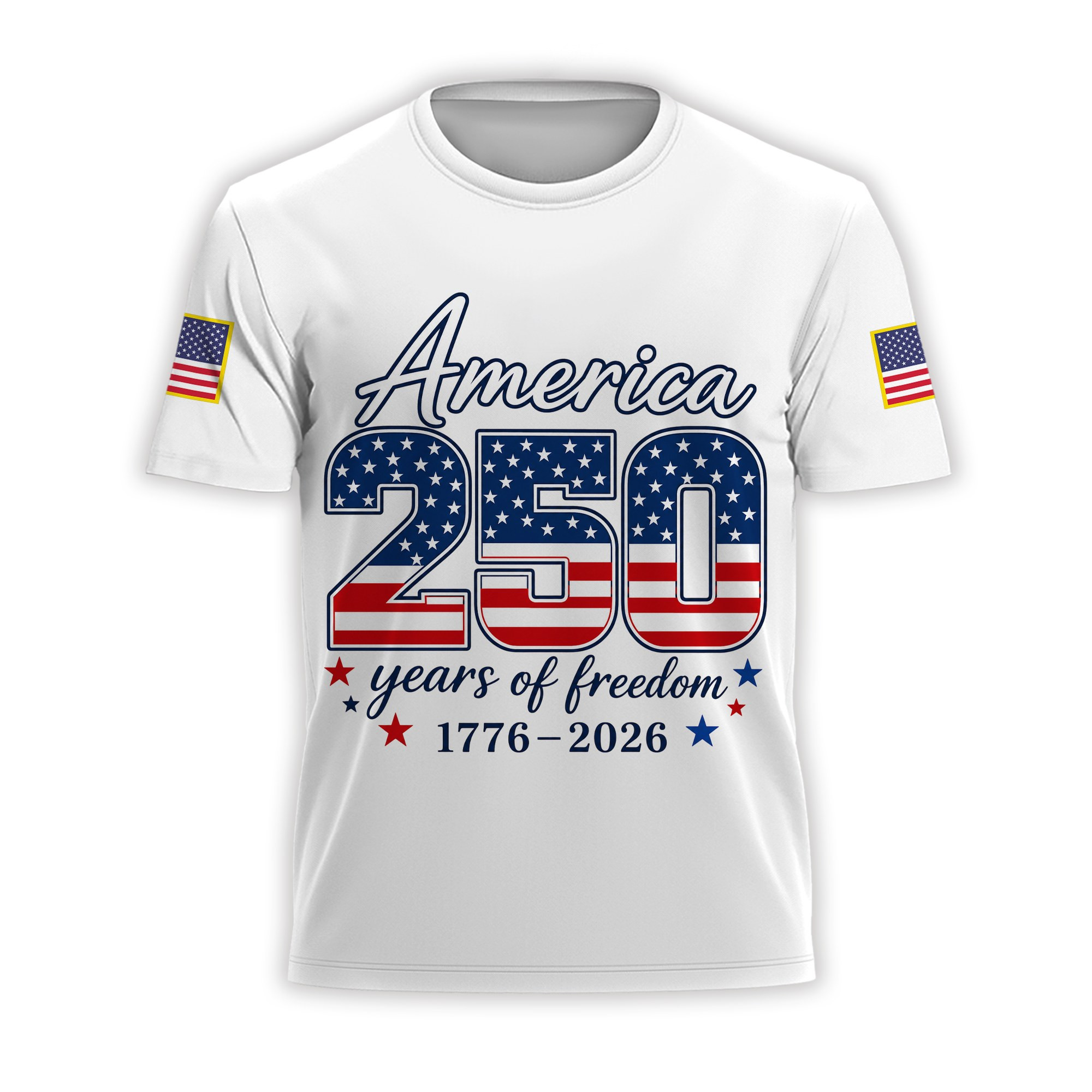 Premium America 250th Anniversary T-Shirt VPVC930912, America 250th T-Shirt, America 250th Birthday, Gifts For US Veteran, Gifts For Independence Day, Veterans Day