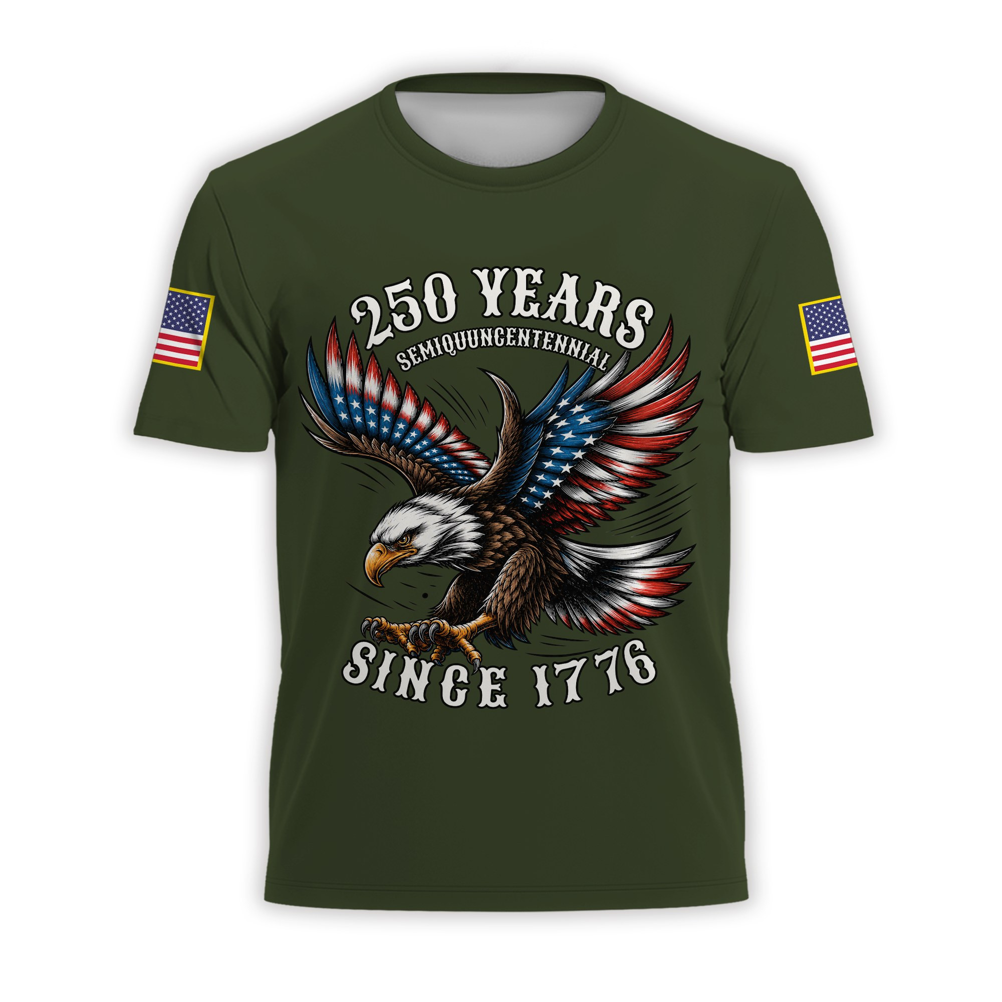 Premium America 250th Anniversary T-Shirt VPVC930913, America 250th T-Shirt, America 250th Birthday, Gifts For US Veteran, Gifts For Independence Day, Veterans Day