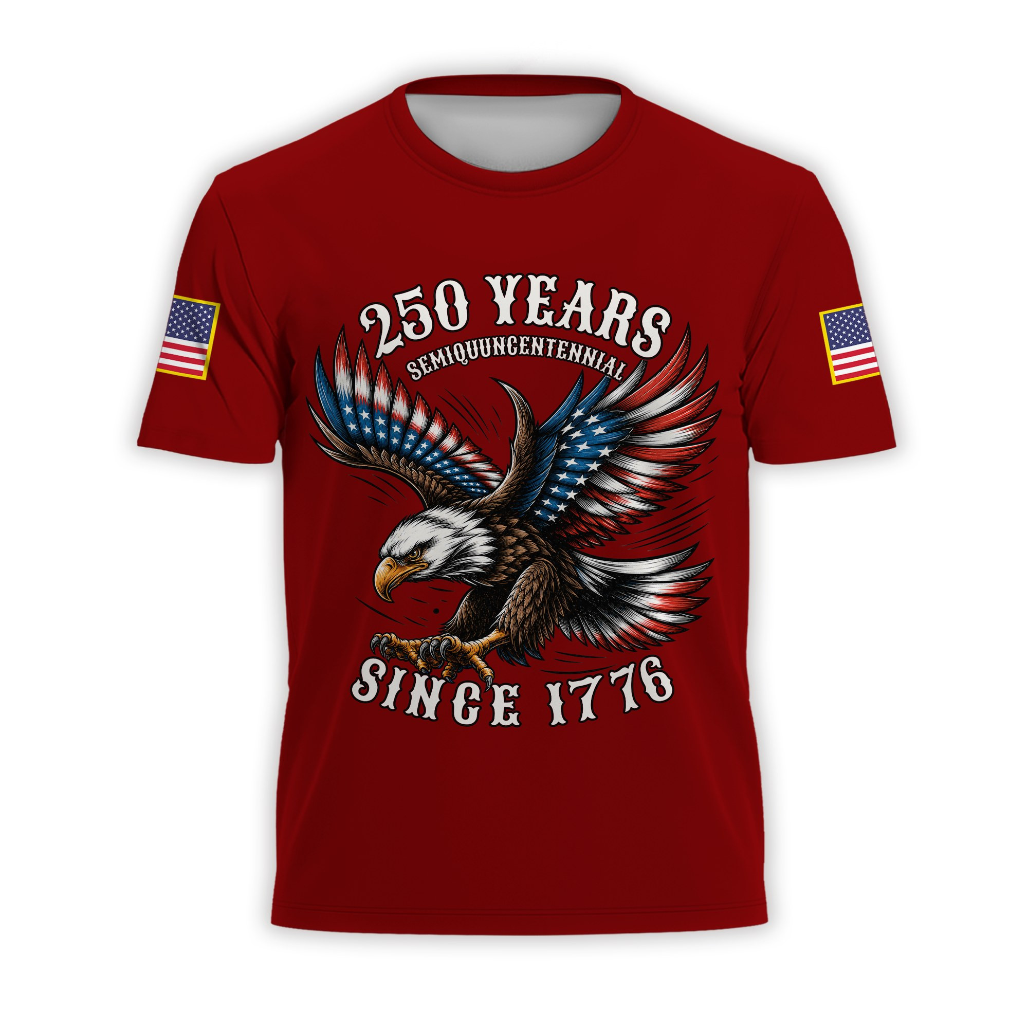 Premium America 250th Anniversary T-Shirt VPVC930915, America 250th T-Shirt, America 250th Birthday, Gifts For US Veteran, Gifts For Independence Day, Veterans Day