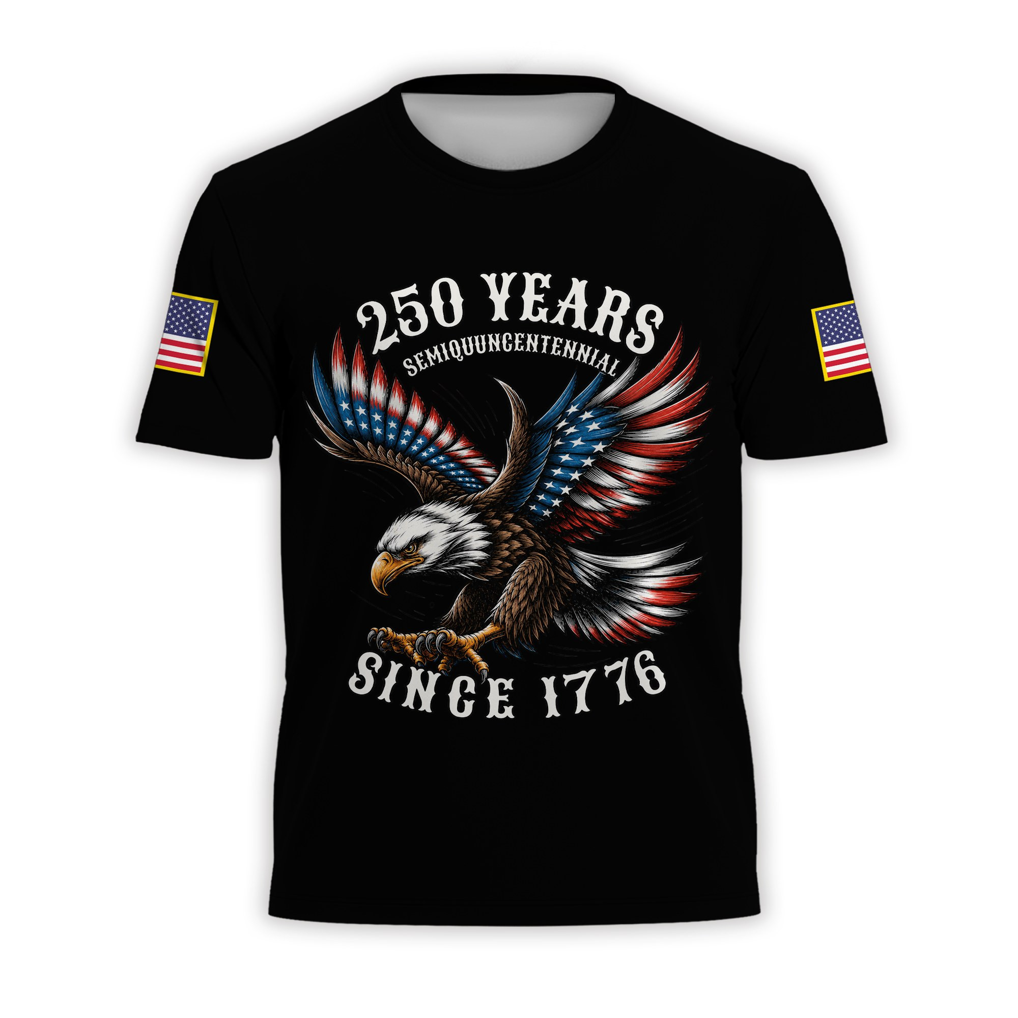 Premium America 250th Anniversary T-Shirt VPVC930916, America 250th T-Shirt, America 250th Birthday, Gifts For US Veteran, Gifts For Independence Day, Veterans Day