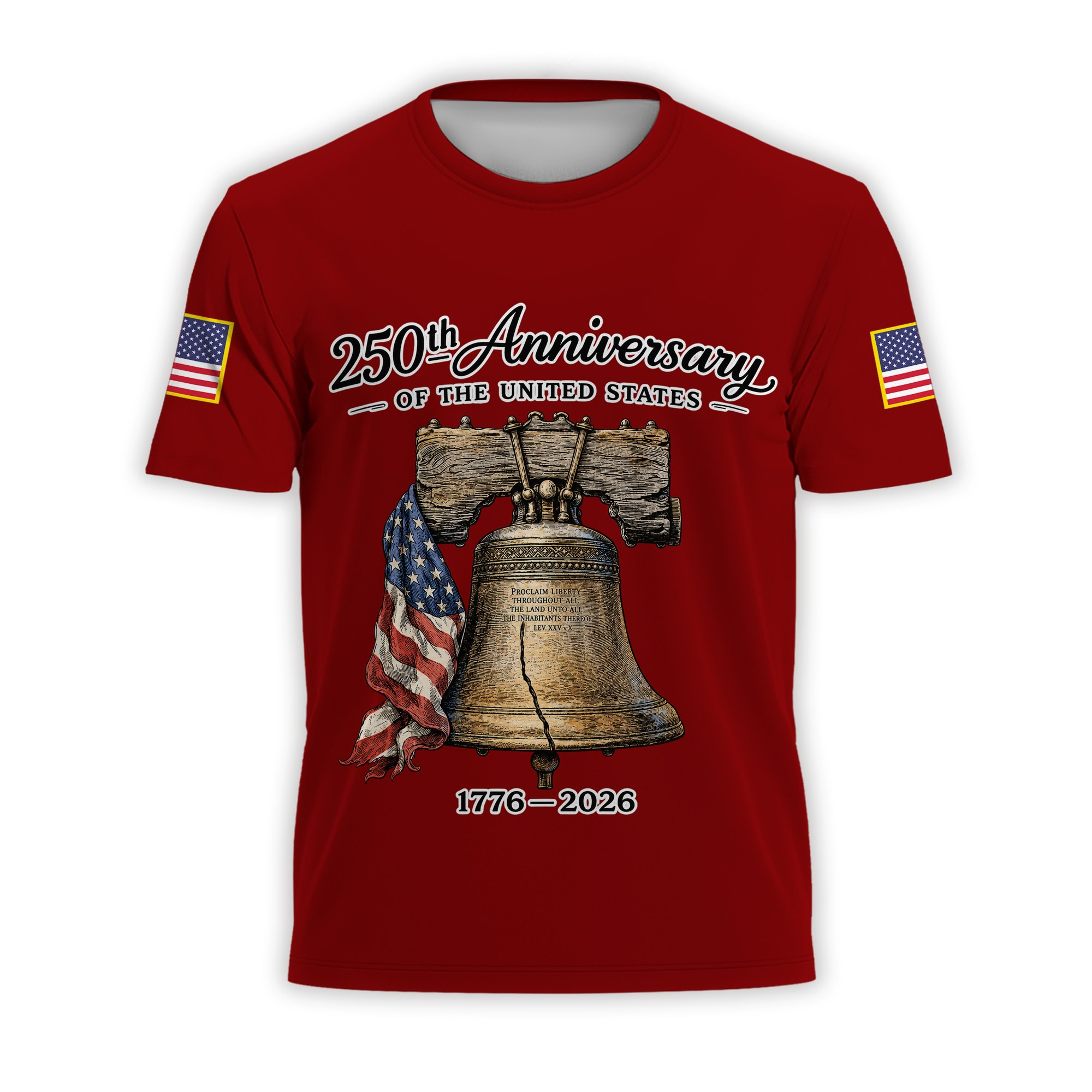 Premium America 250th Anniversary T-Shirt VPVC930930, America 250th T-Shirt, America 250th Birthday, Gifts For US Veteran, Gifts For Independence Day, Veterans Day