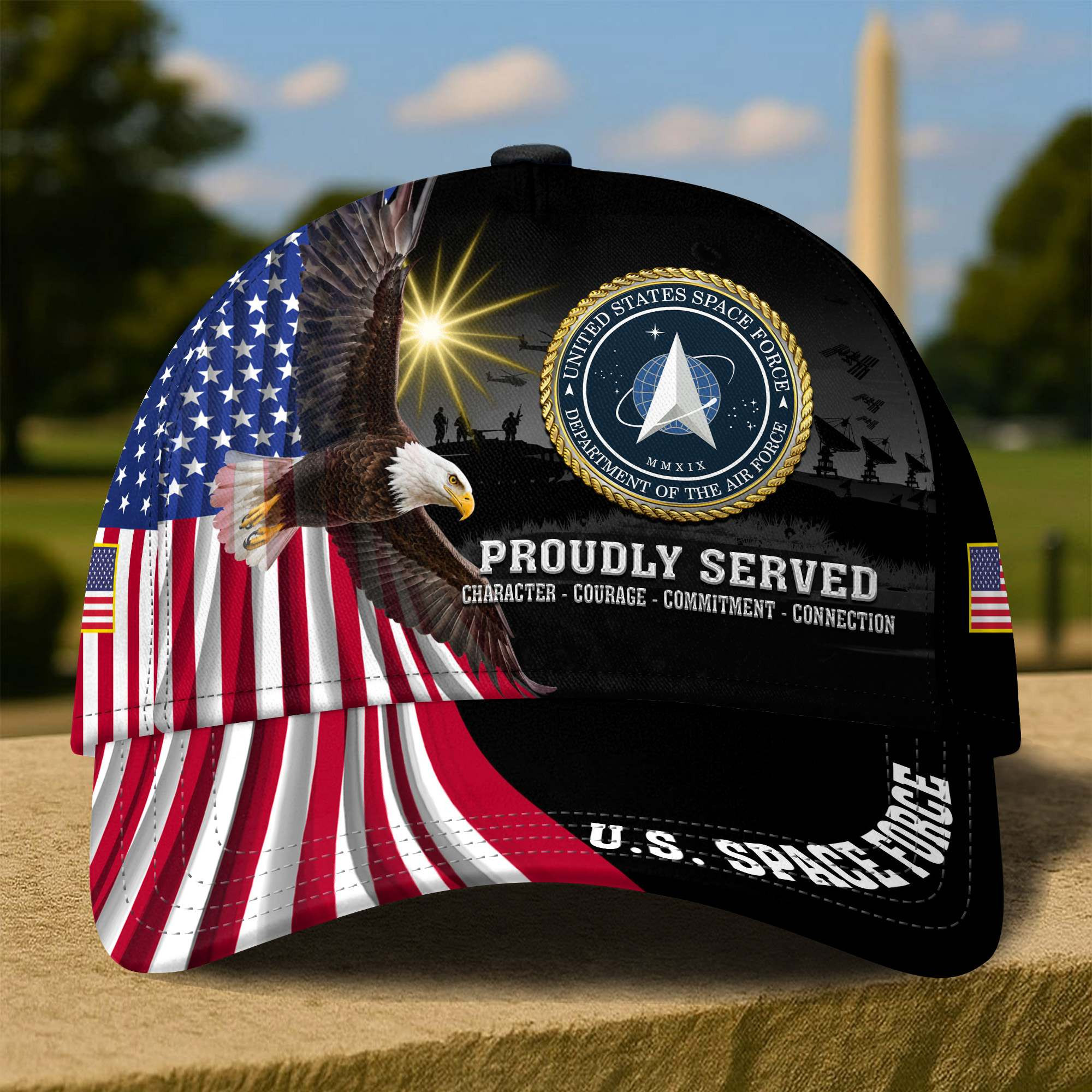 Premium US Veterans Baseball Hats ATTN290521, Gifts for US Veterans, Gifts on Veterans Day, Father’s Day