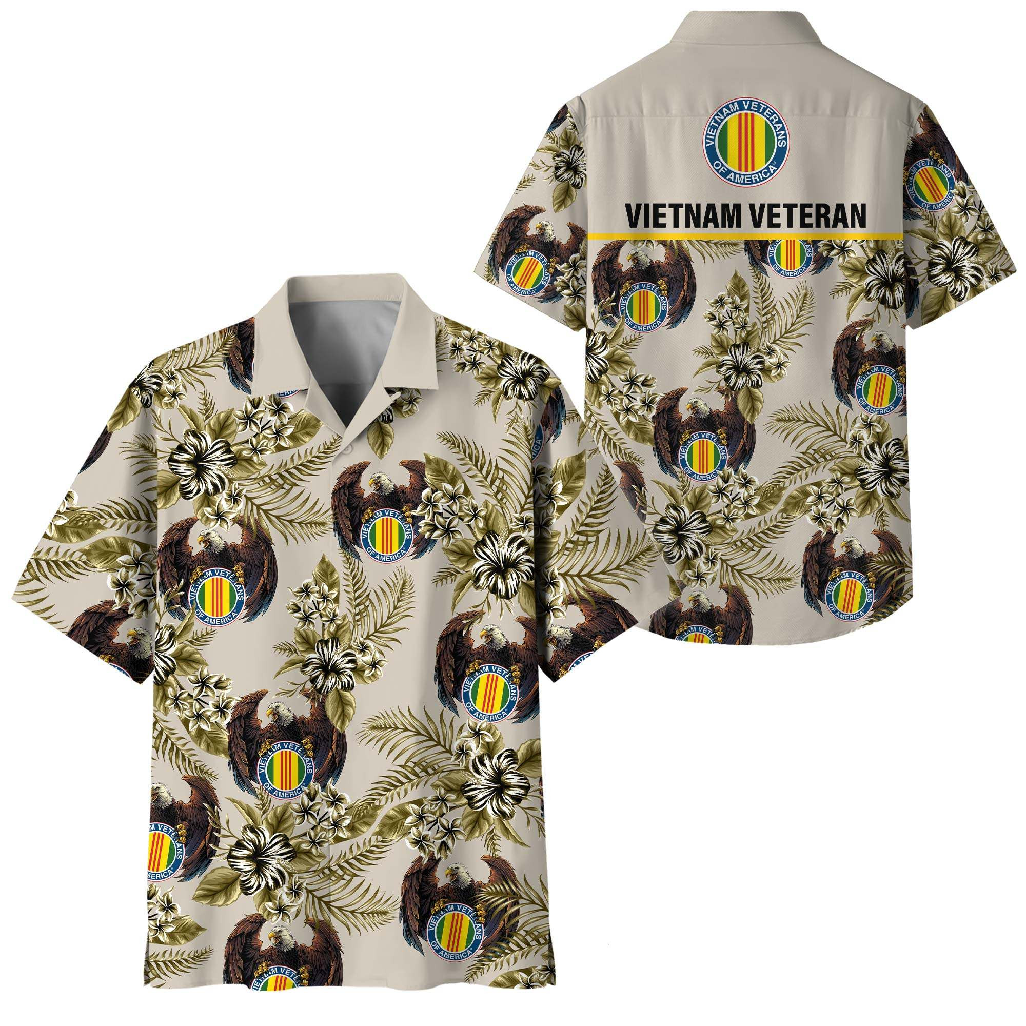 Premium Vietnam Veteran Hawaiian Shirt VPVC408536, Gifts For Vietnam Veteran, Gifts For Veterans Day