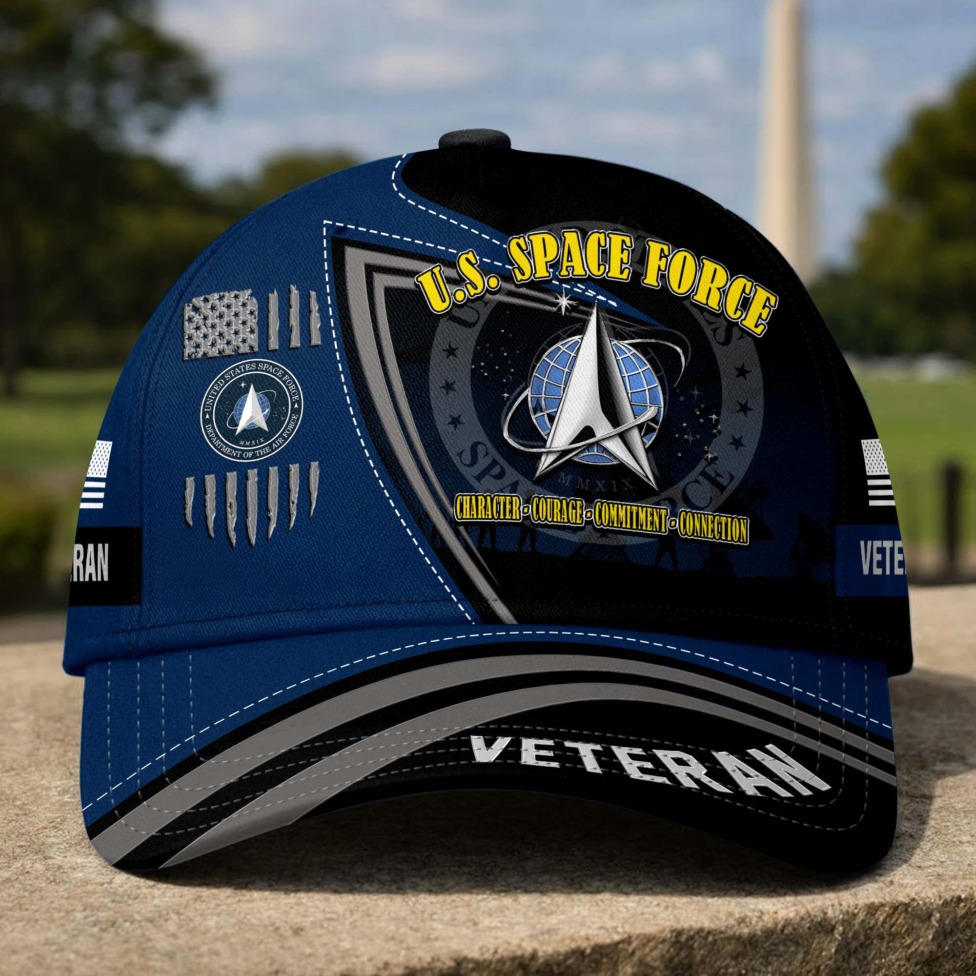 Premium US Veterans Baseball Hats CPHN250612, Gifts for US Veterans, Gifts on Veterans Day, Father’s Day