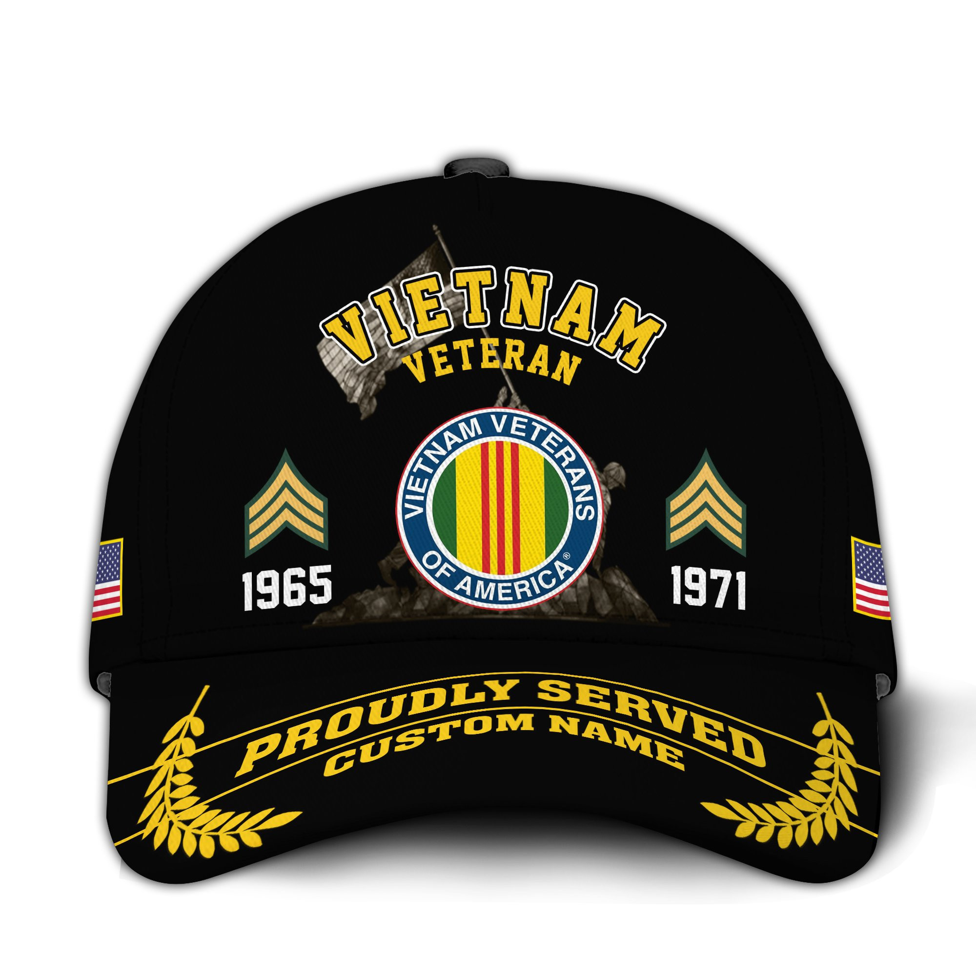 Premium Custom Vietnam Veteran Hat VPVC020856, Cap For Vietnam Veterans, Gifts For Veterans Day, Father’s Day