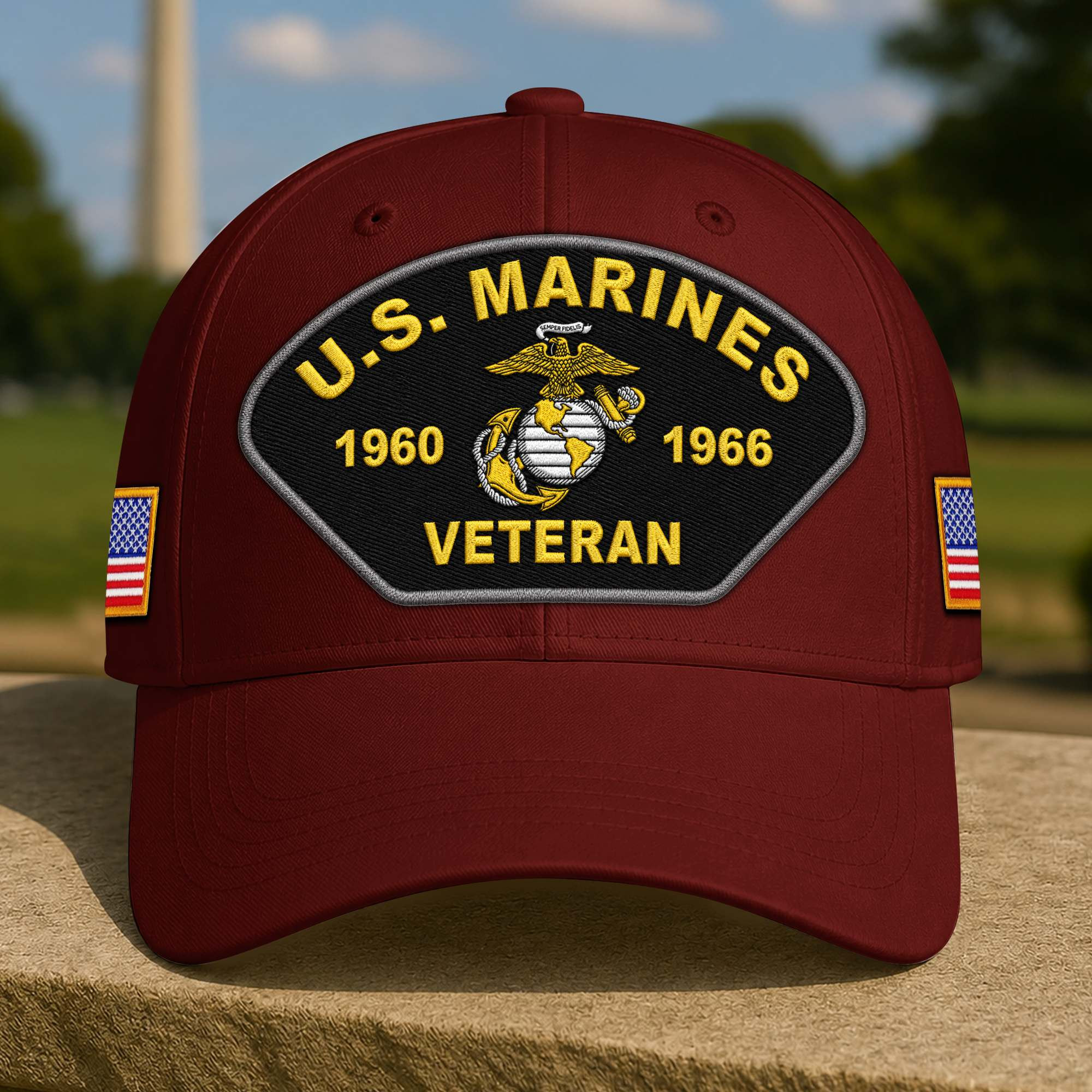 Premium Custom USMC Embroidered Cap DPVC130710