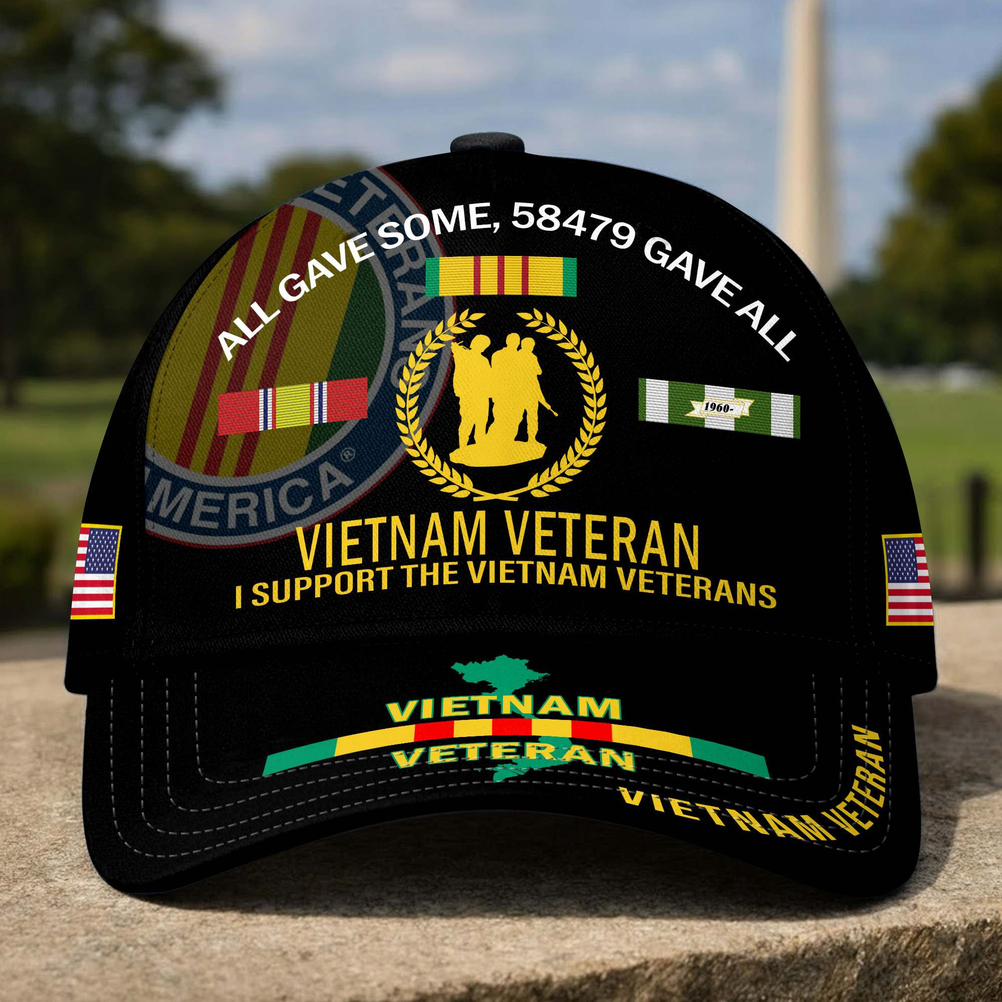 Premium I Support The Vietnam Veterans Cap DPVC160710