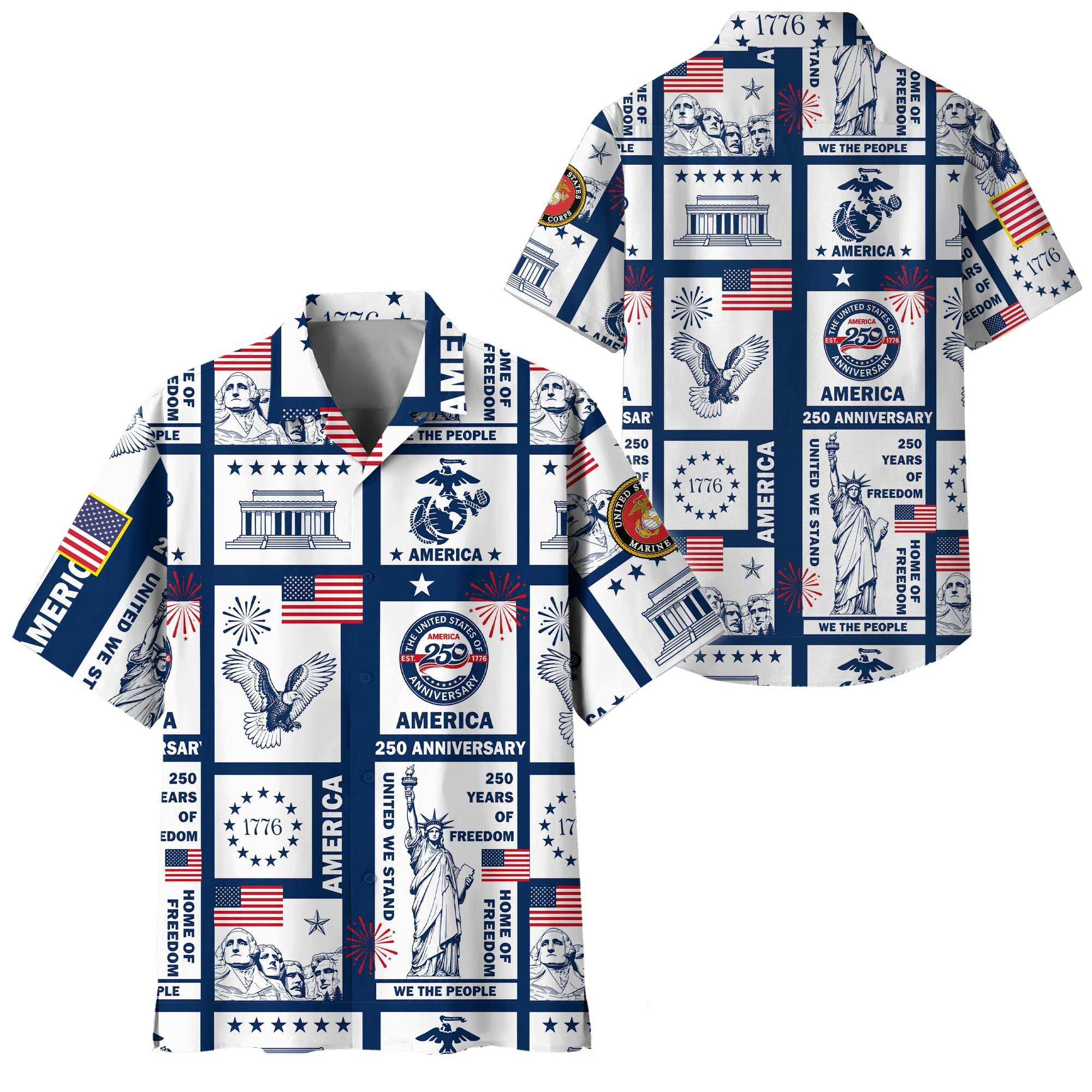 Premium USMC Hawaiian Shirt VPVC408693, Gifts For Marine Veteran, Gifts For Veterans Day