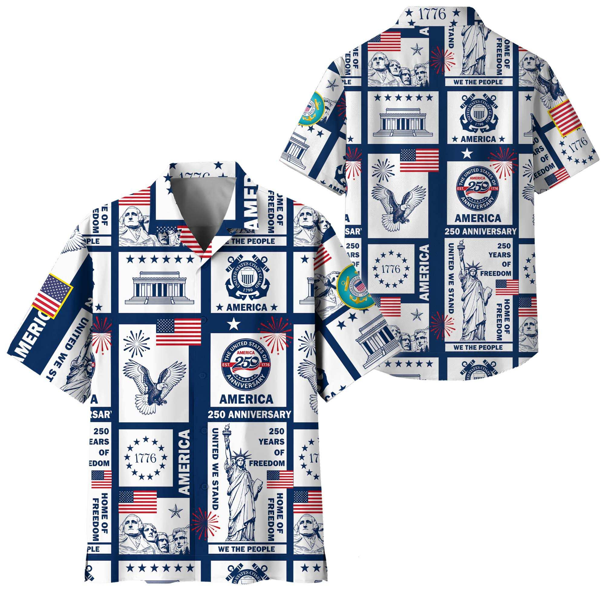 Premium USCG Hawaiian Shirt VPVC408695, Gifts For Coast Guard Veteran, Gifts For Veterans Day