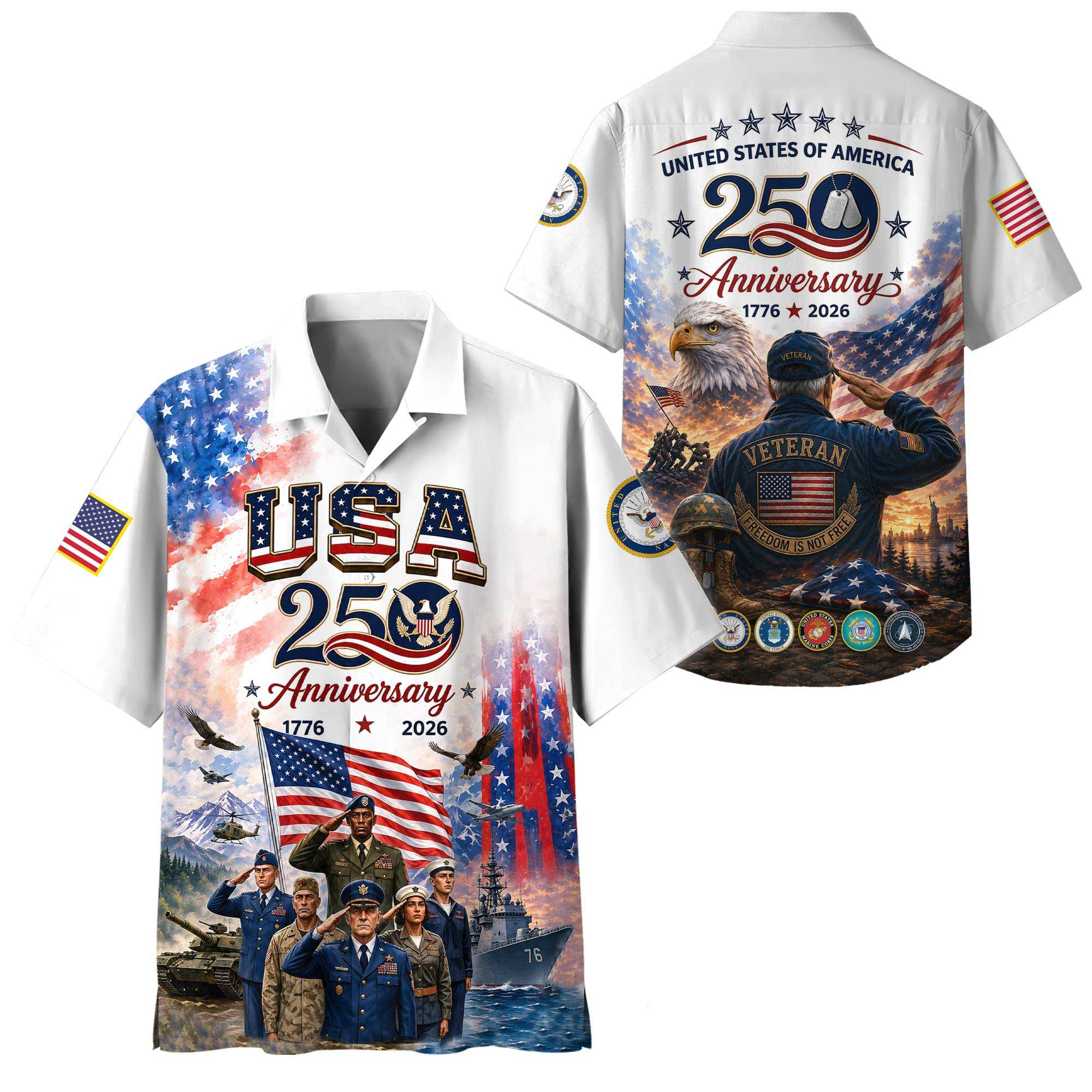 Premium US Navy Hawaiian Shirt VPVC408702, Gifts For Navy Veteran, Gifts For Veterans Day