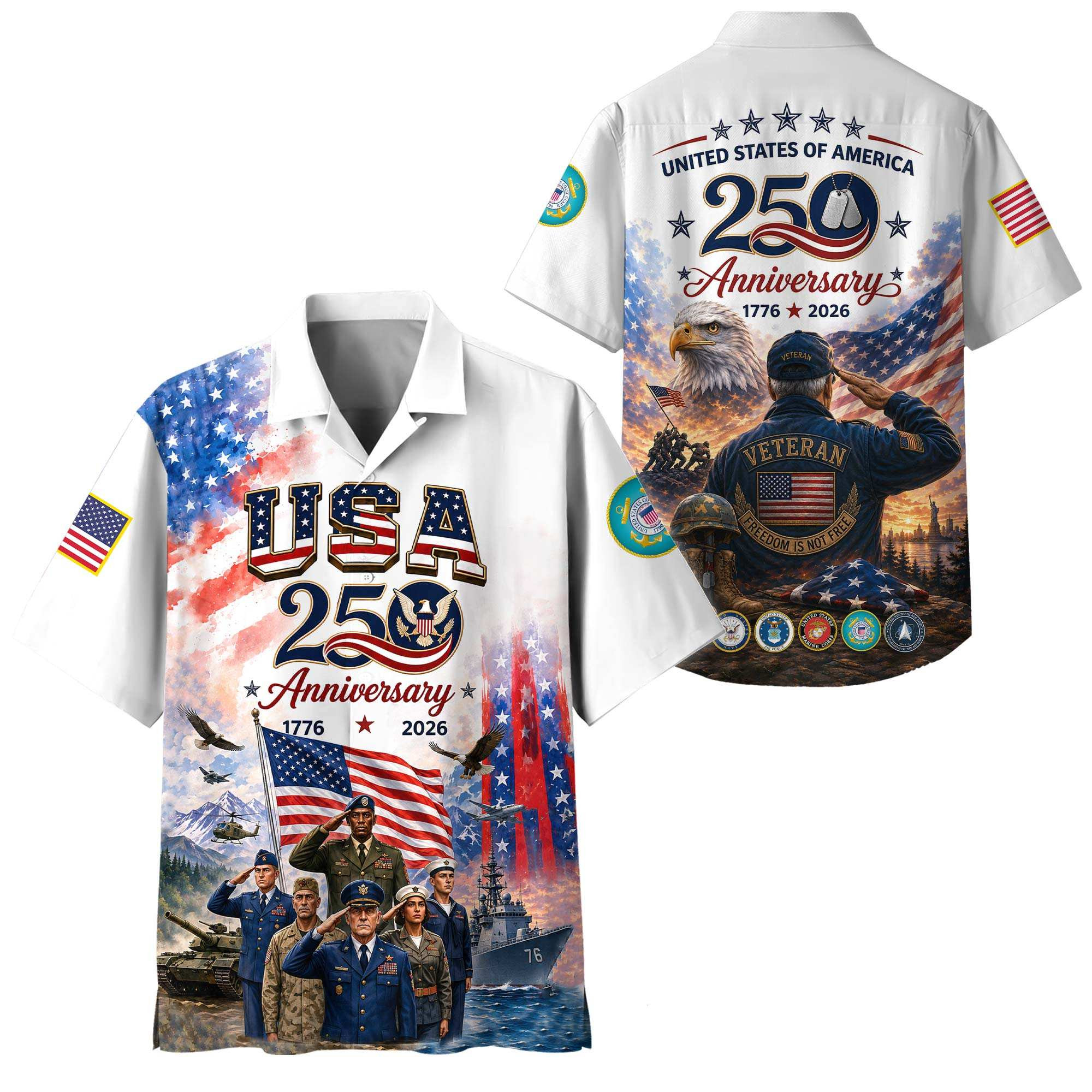 Premium USCG Hawaiian Shirt VPVC408705, Gifts For Coast Guard Veteran, Gifts For Veterans Day