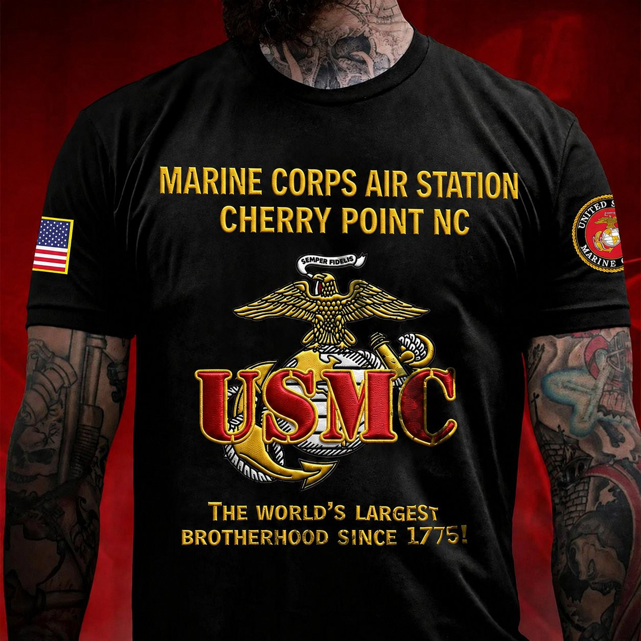 Premium USMC T-Shirt DPVC030810
