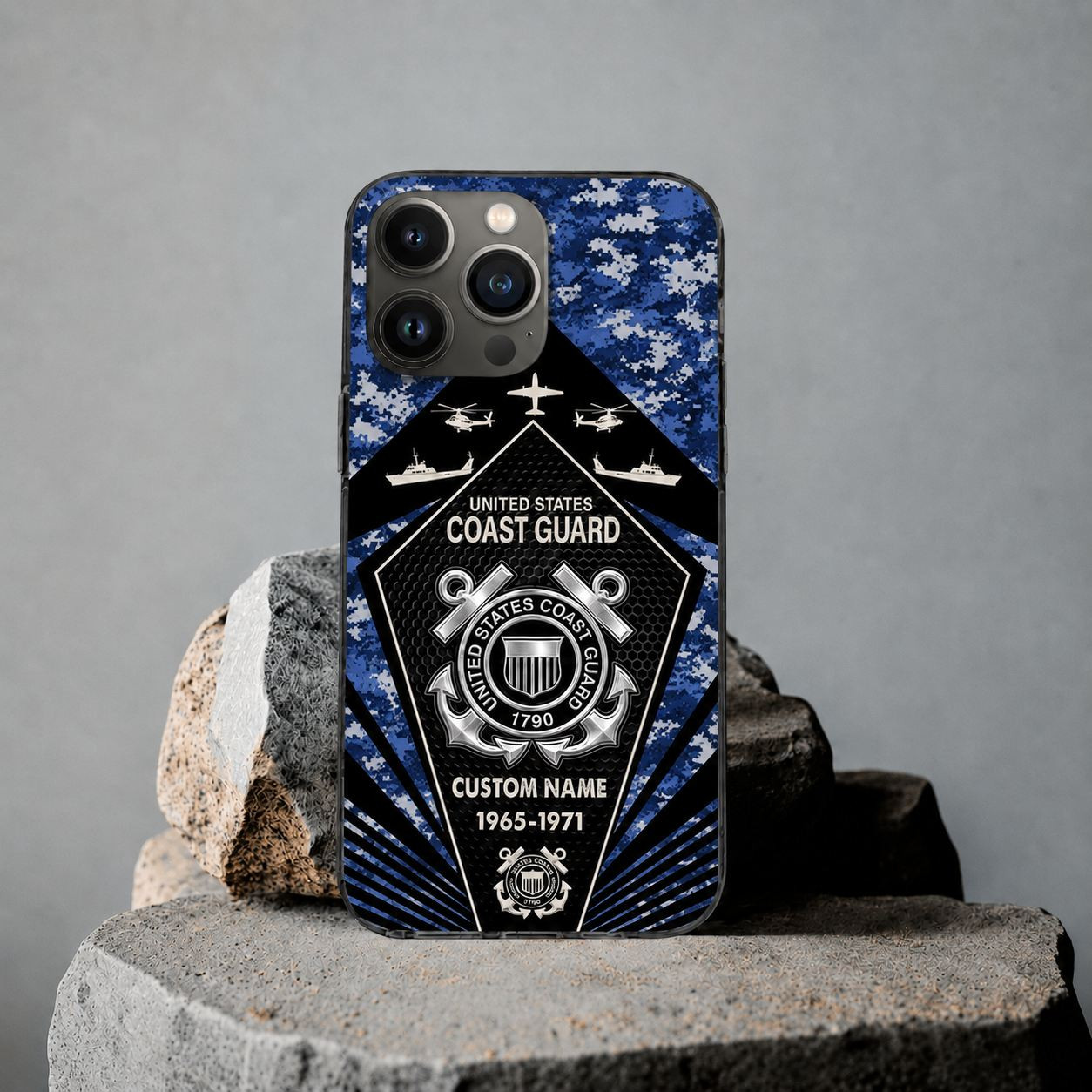 Premium Custom USCG Phone Case VPVC507655, Gifts For Coast Guard Veteran, Best Gifts On Father’s Day, Veterans Day
