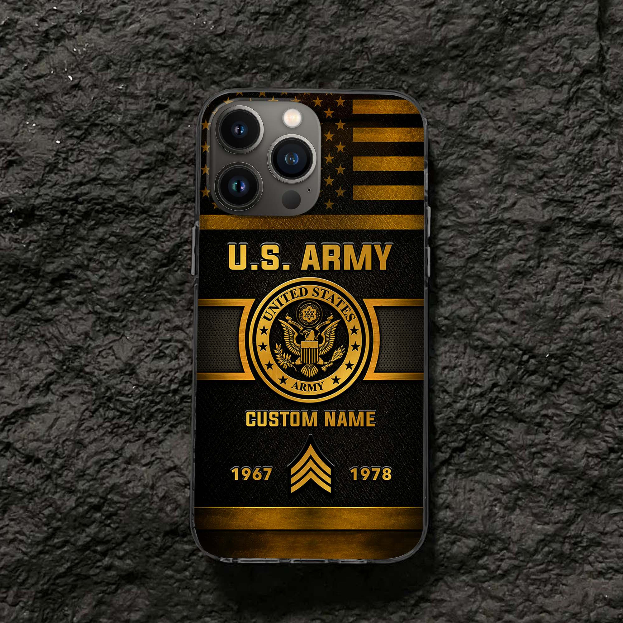 Premium Custom US Army Phone Case VPVC507741, Gifts For Army Veteran, Best Gifts On Father’s Day, Veterans Day