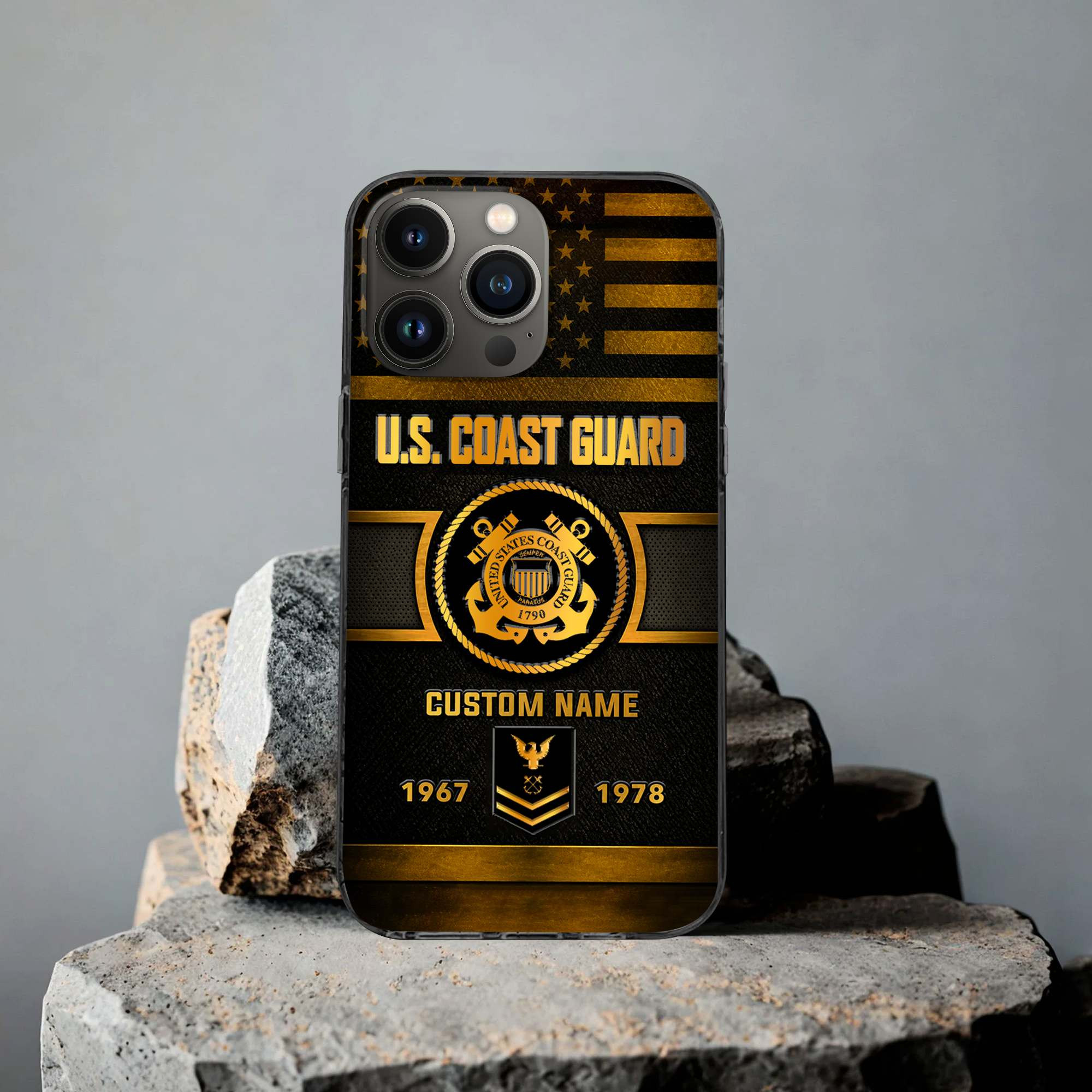 Premium Custom USCG Phone Case VPVC507745, Gifts For Coast Guard Veteran, Best Gifts On Father’s Day, Veterans Day