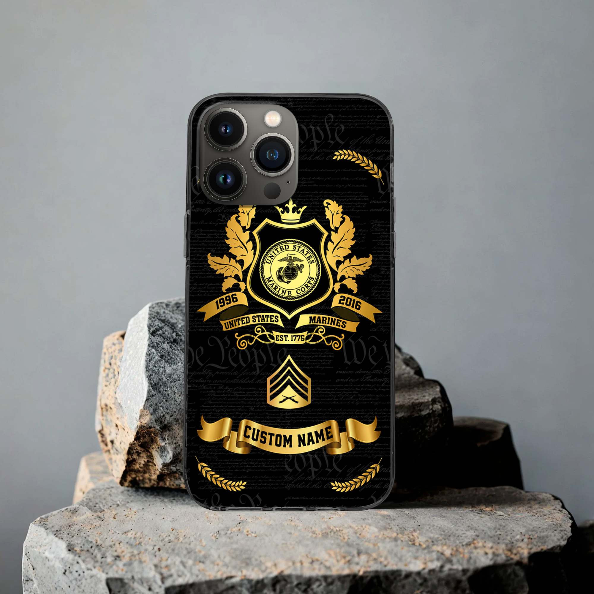 Premium Custom USMC Phone Case VPVC507753, Gifts For Marine Veteran, Best Gifts On Father’s Day, Veterans Day