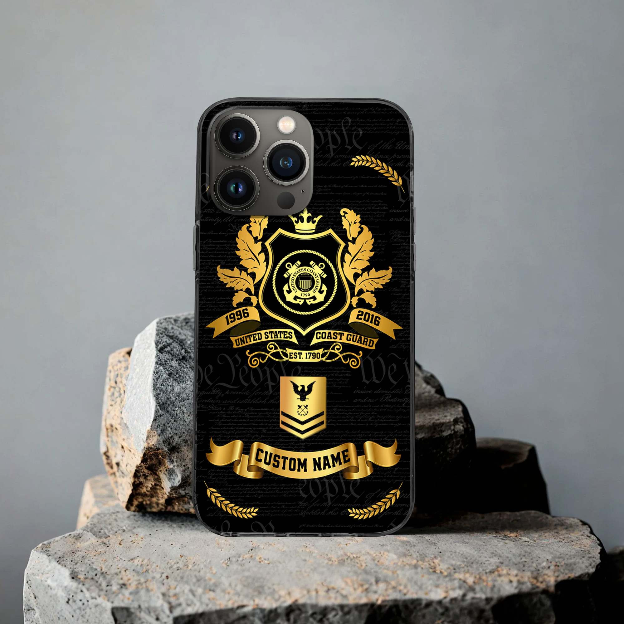 Premium Custom USCG Phone Case VPVC507755, Gifts For Coast Guard Veteran, Best Gifts On Father’s Day, Veterans Day