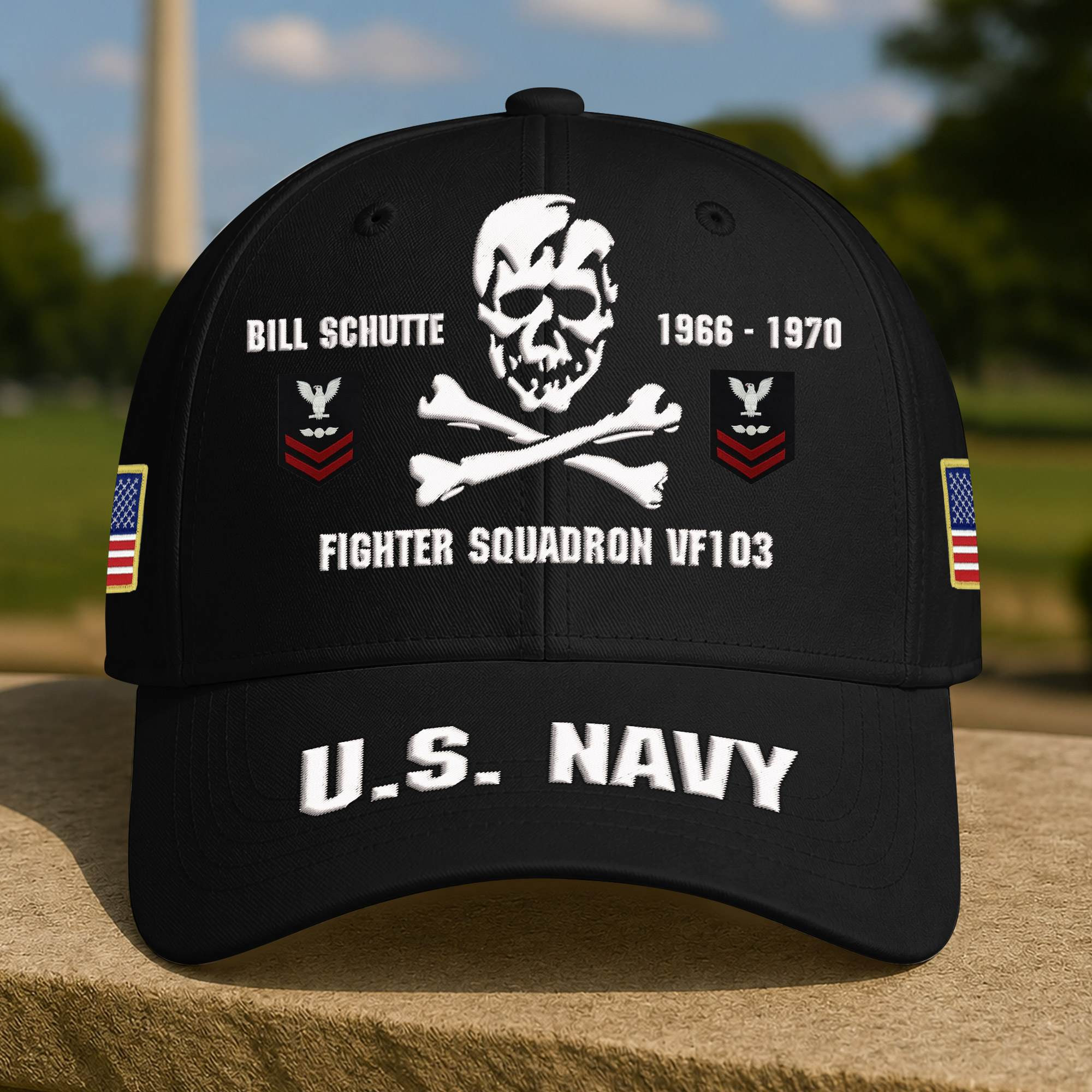 Premium Custom US Navy Embroidered Cap DPVC270810