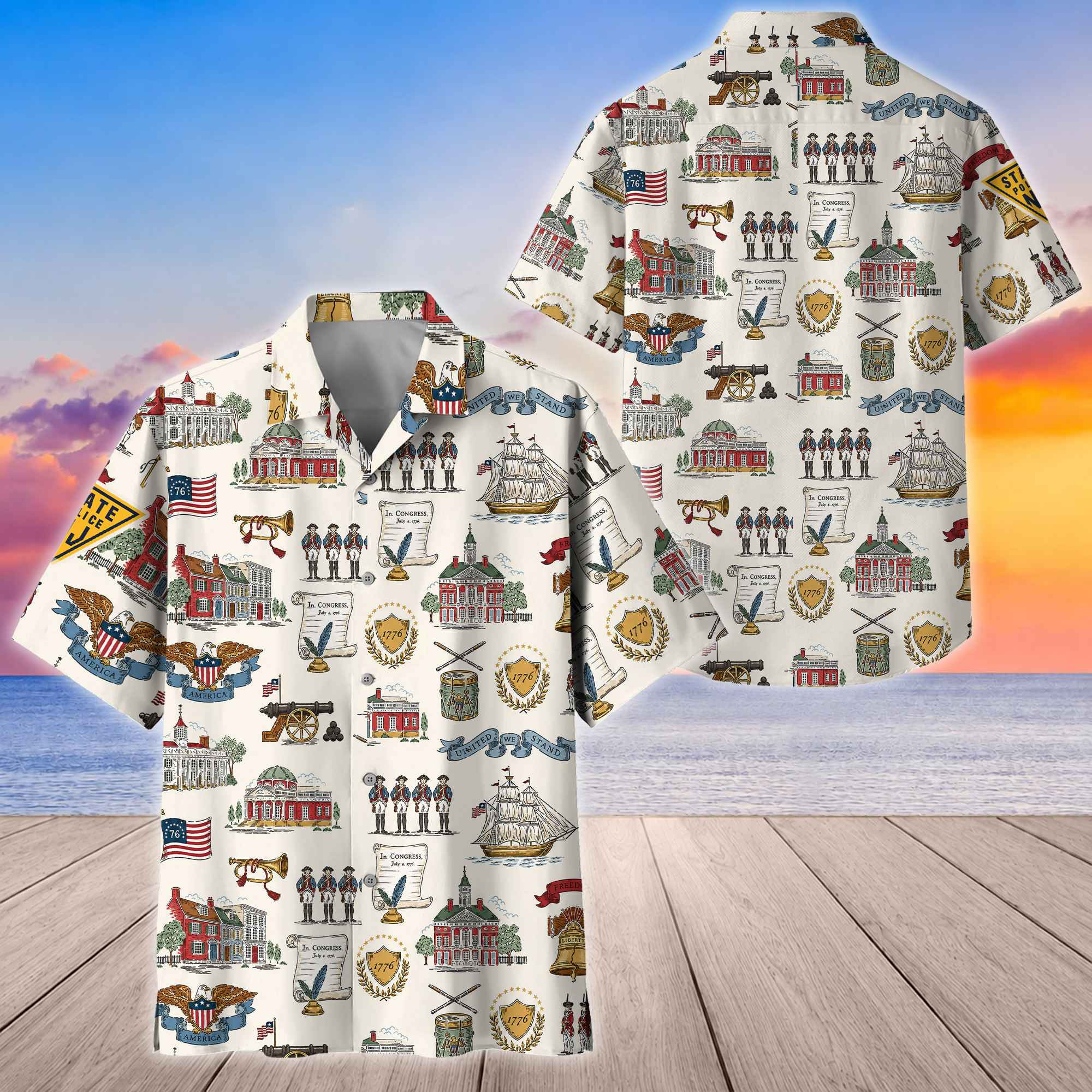 Premium US Veteran Hawaiian Shirt DPVC030911