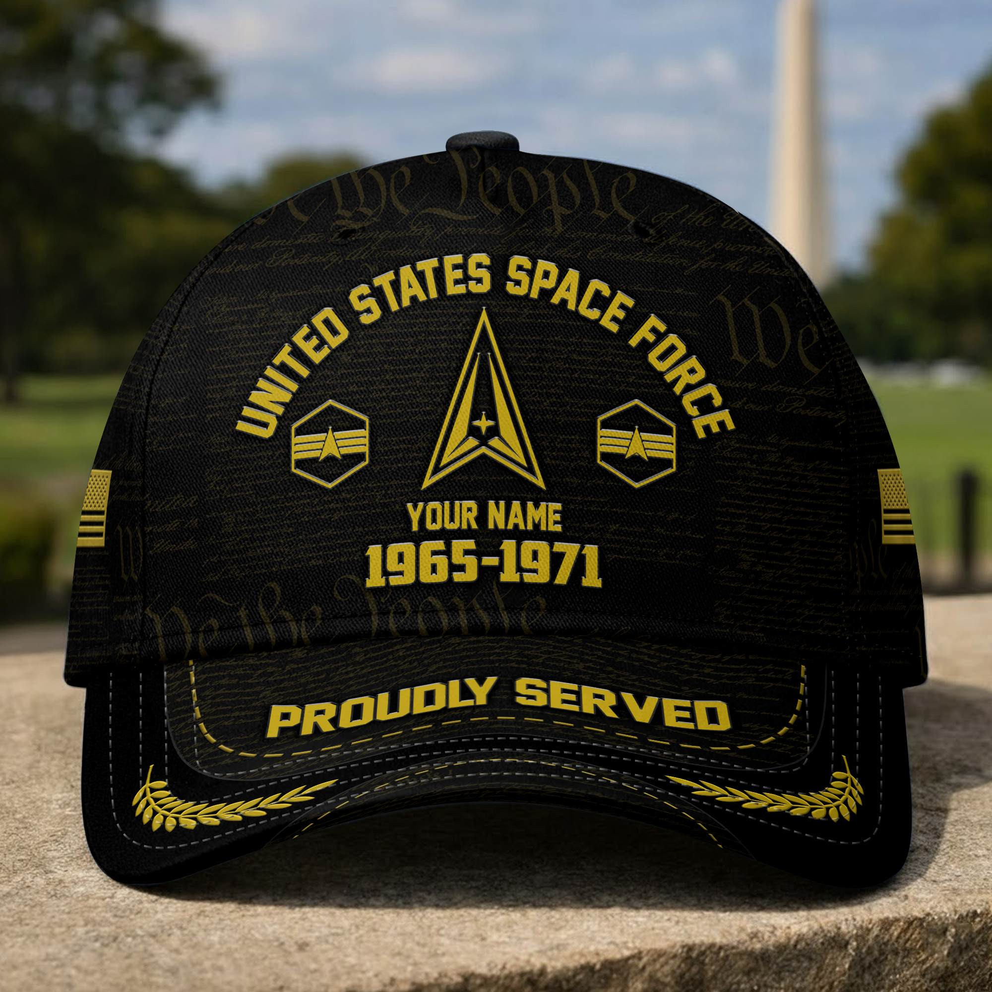 Premium Custom US Veterans Baseball Hats DPVC090901, Gifts For US Veterans, Gifts For Father’s Day, Veterans Day