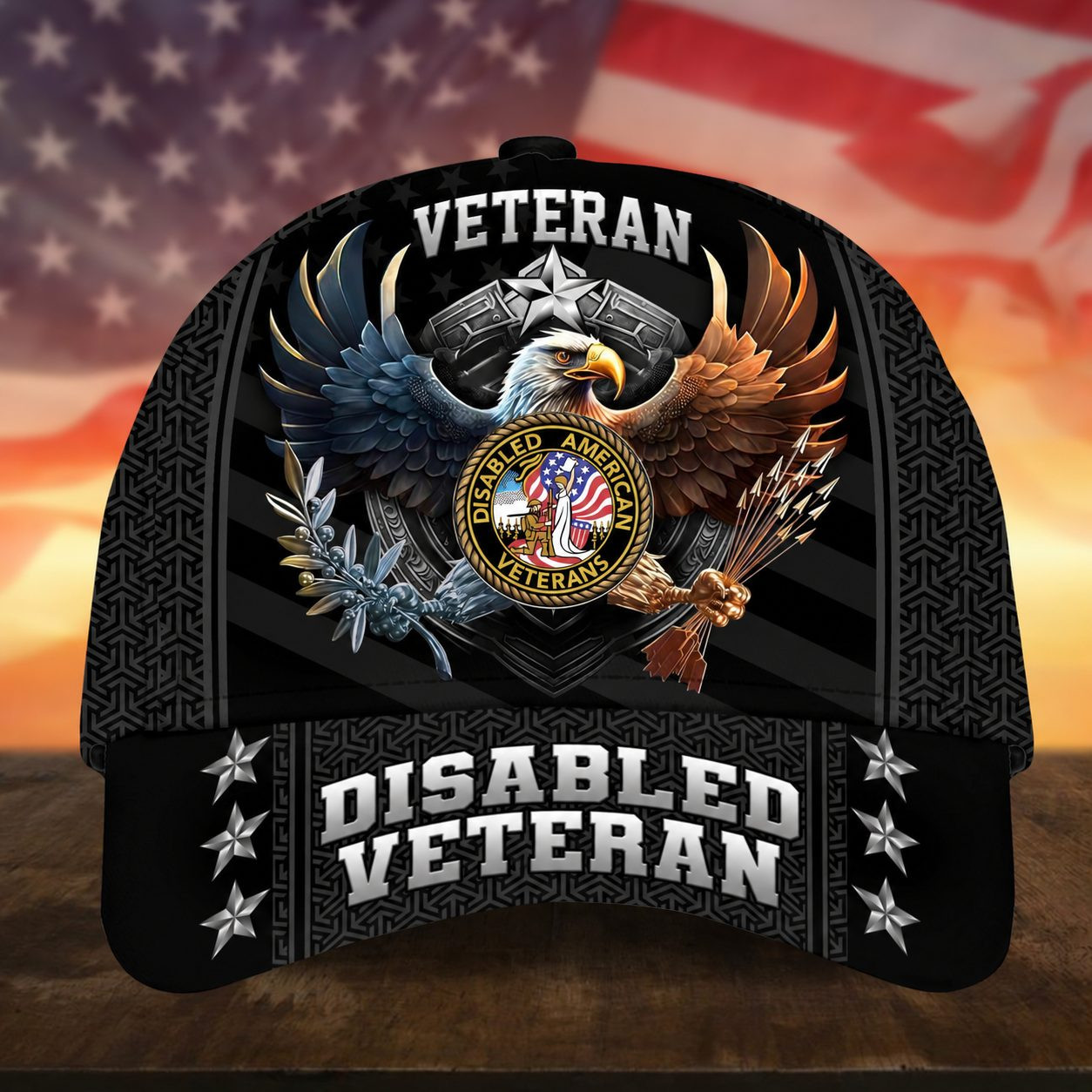 Premium Disabled Veteran Cap DPVC220910