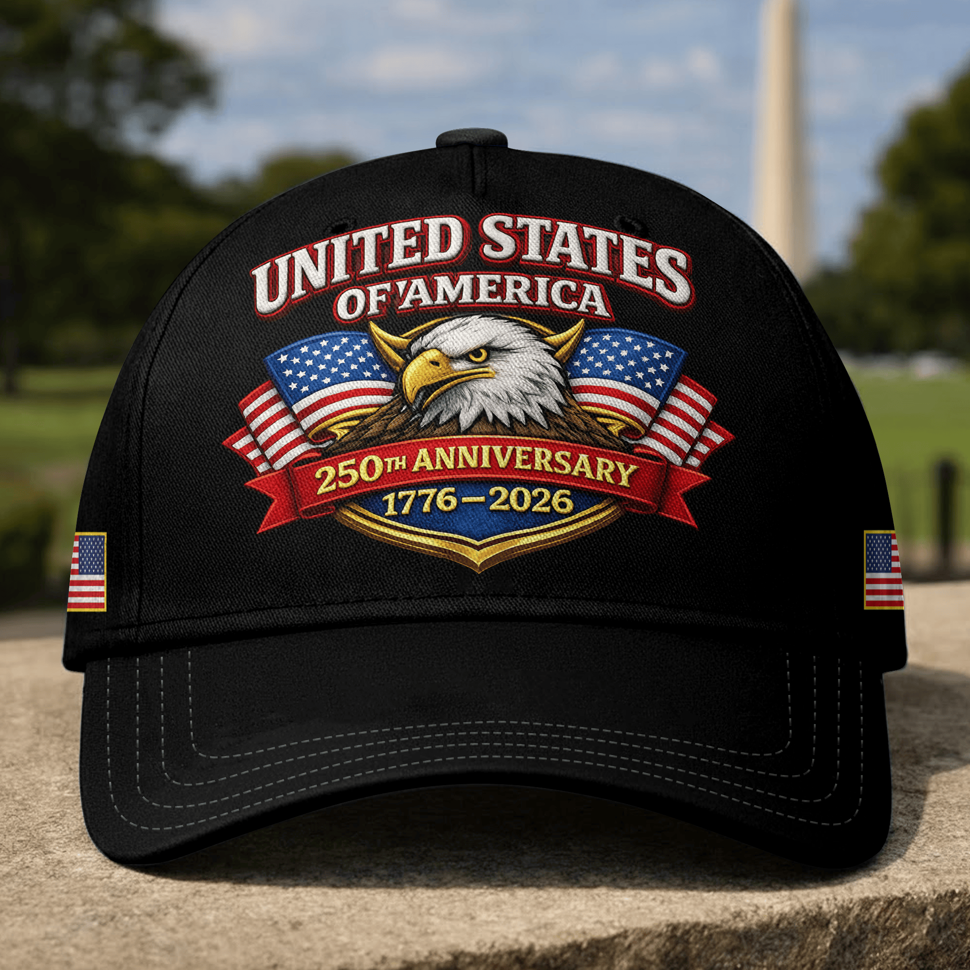 Premium America 250th Anniversary Hat VPVC020290, America 250th Cap, America 250th Birthday, Best Gifts On Independence Day, Veterans Day