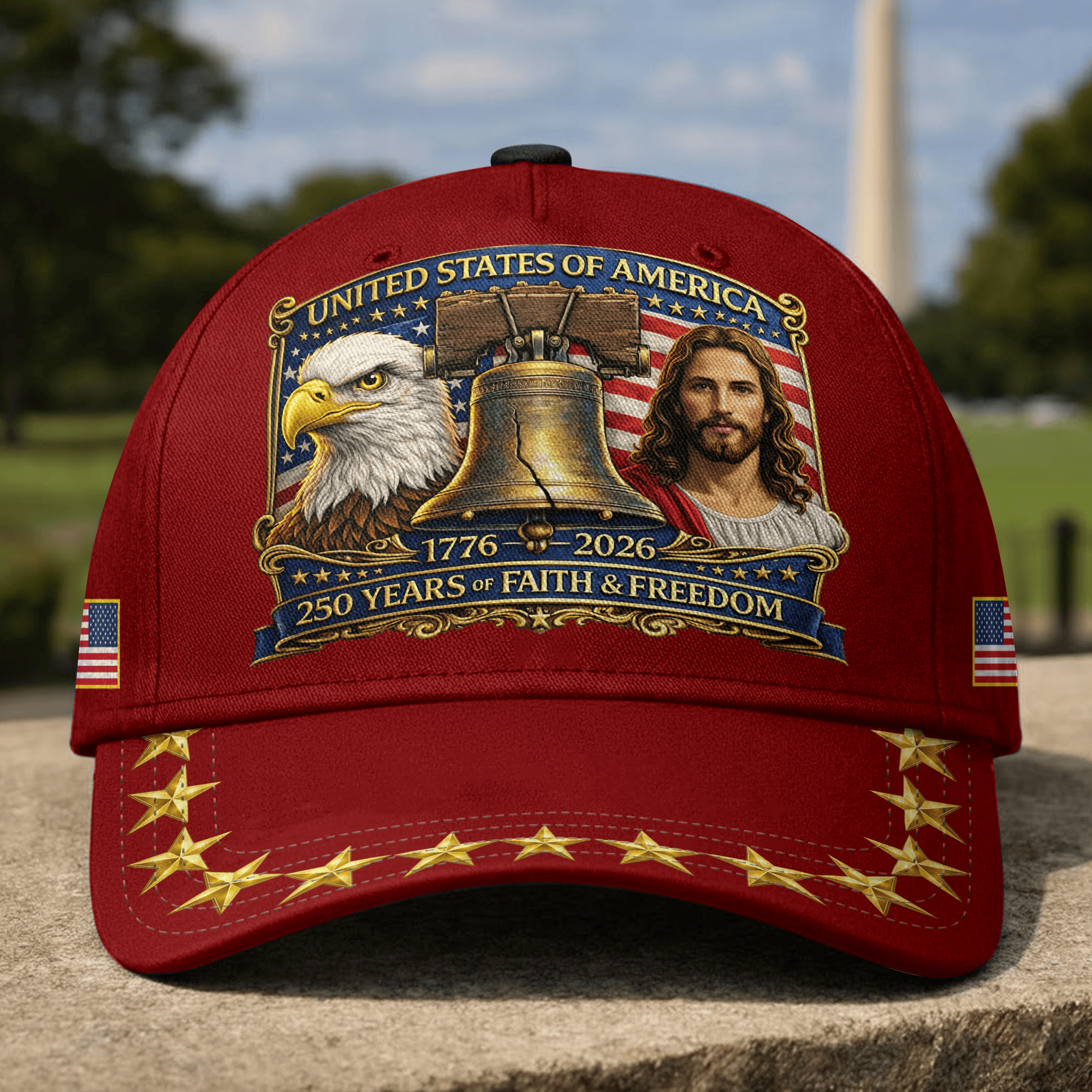 Premium America 250th Anniversary Hat VPVC020295, America 250th Cap, America 250th Birthday, Best Gifts On Independence Day, Veterans Day