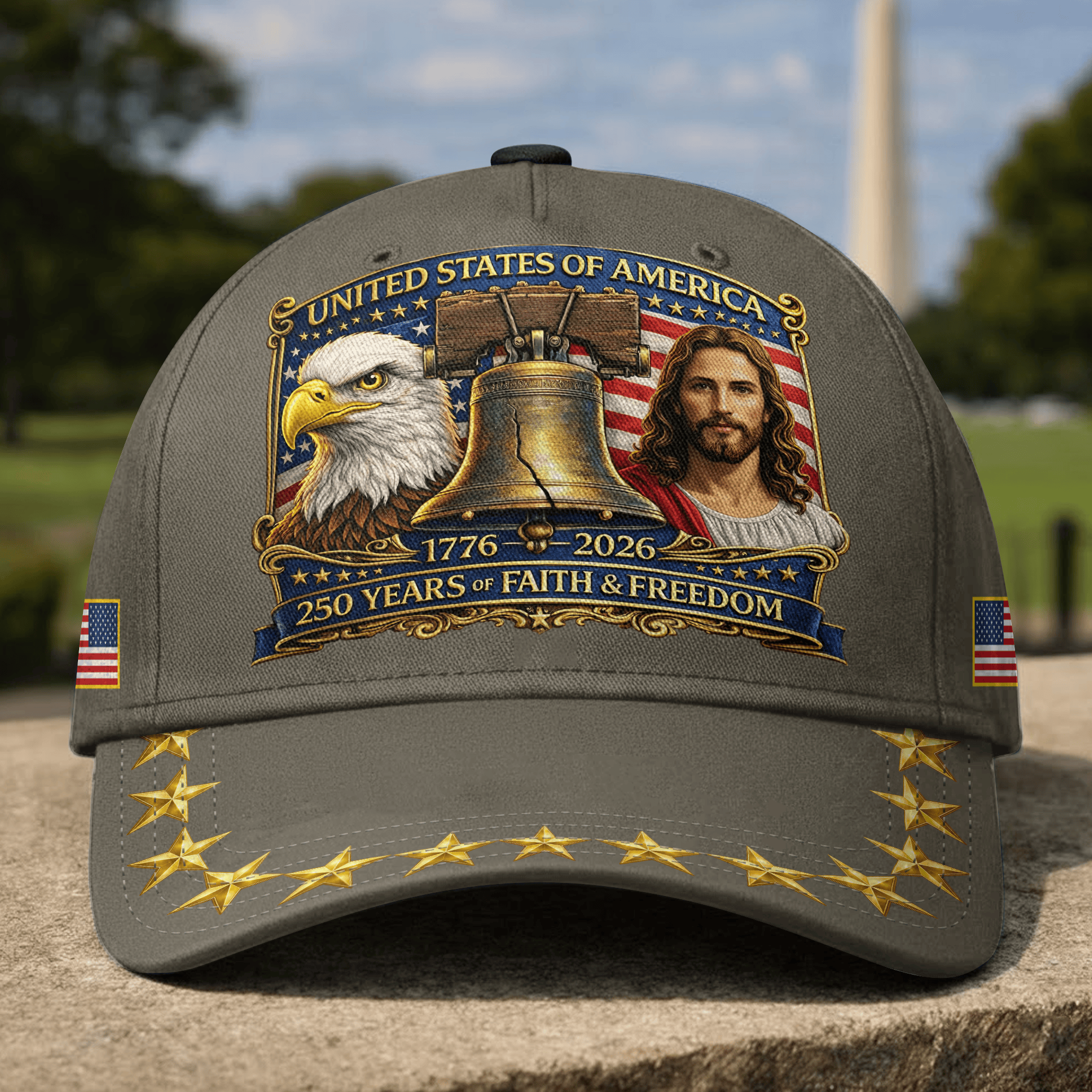 Premium America 250th Anniversary Hat VPVC020296, America 250th Cap, America 250th Birthday, Best Gifts On Independence Day, Veterans Day