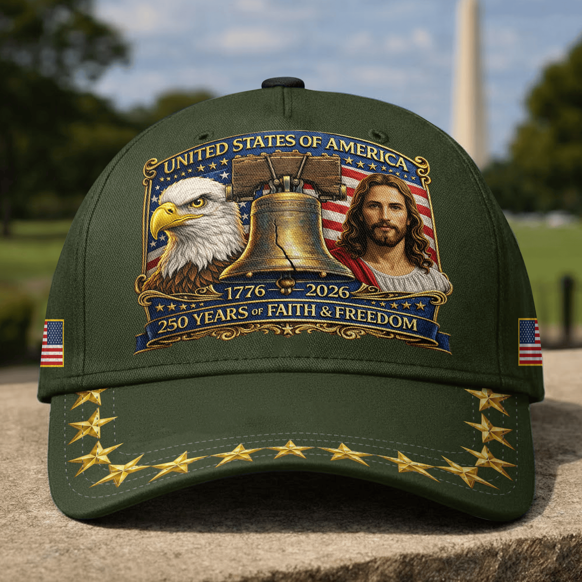 Premium America 250th Anniversary Hat VPVC020297, America 250th Cap, America 250th Birthday, Best Gifts On Independence Day, Veterans Day