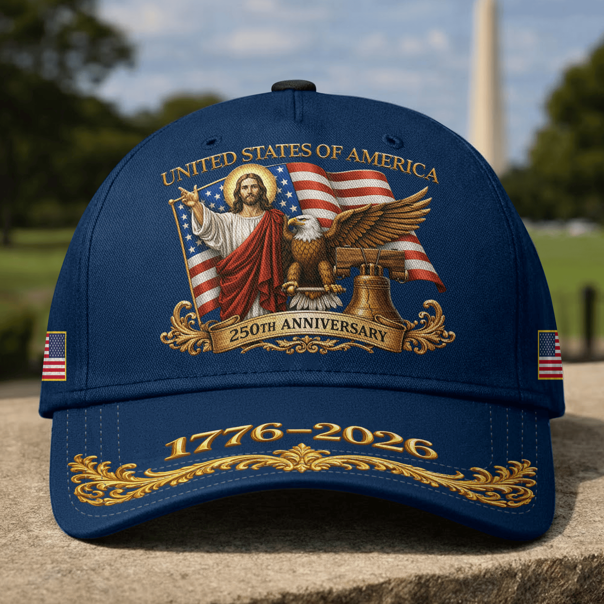 Premium America 250th Anniversary Hat VPVC020306, America 250th Cap, America 250th Birthday, Best Gifts On Independence Day, Veterans Day