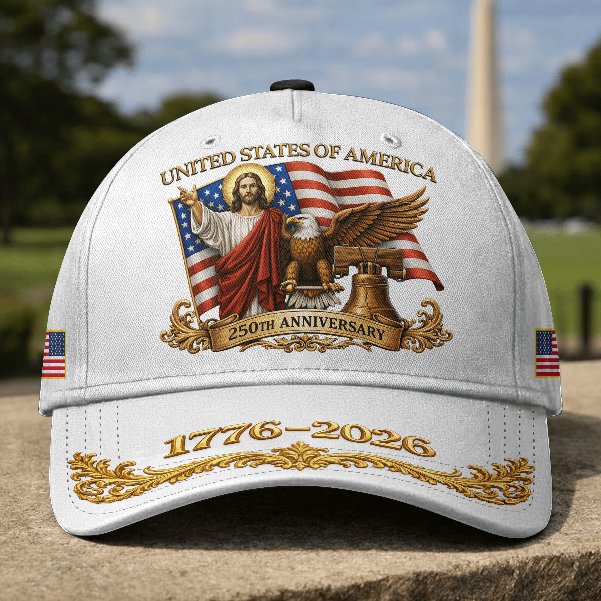 Premium America 250th Anniversary Hat VPVC020307, America 250th Cap, America 250th Birthday, Best Gifts On Independence Day, Veterans Day