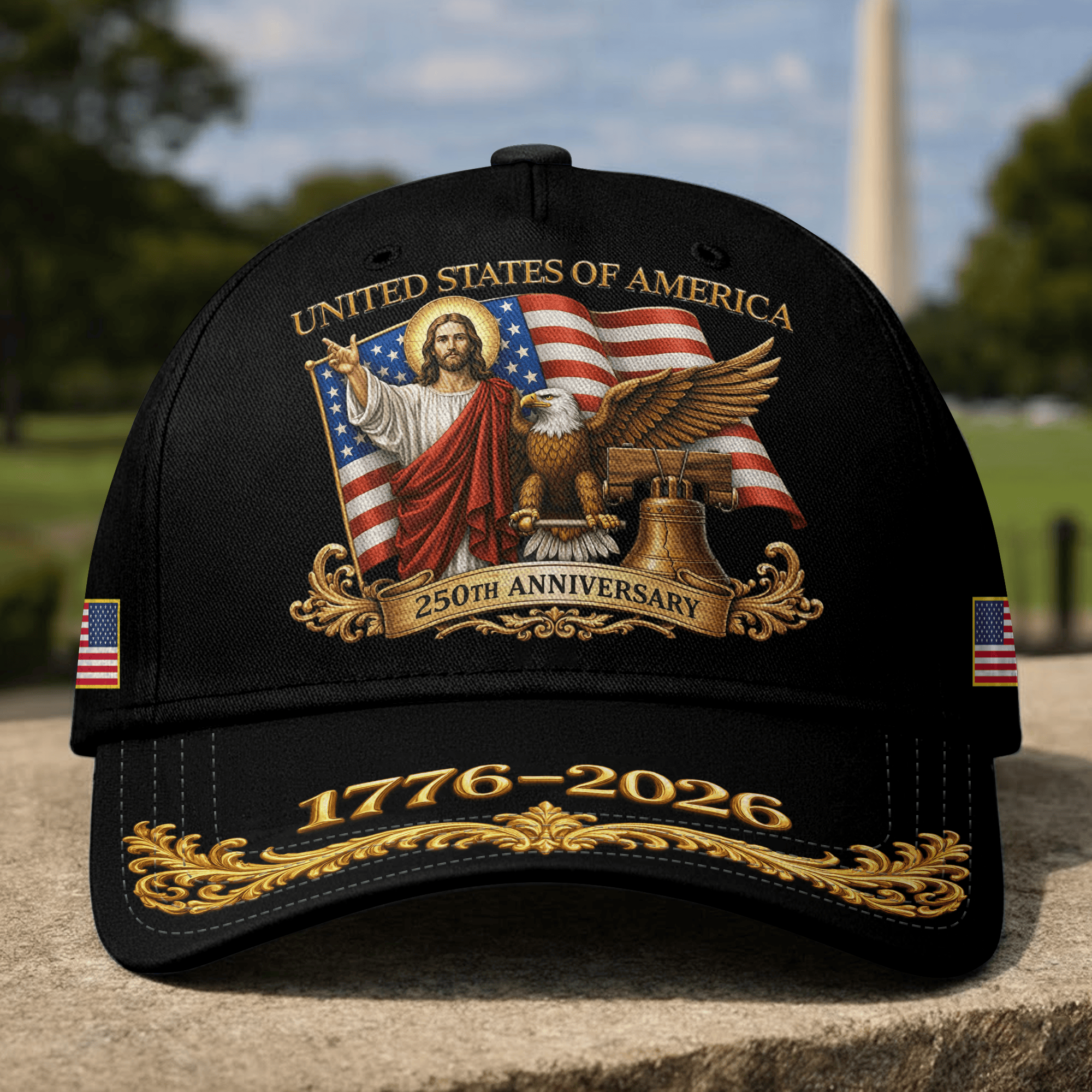 Premium America 250th Anniversary Hat VPVC020308, America 250th Cap, America 250th Birthday, Best Gifts On Independence Day, Veterans Day