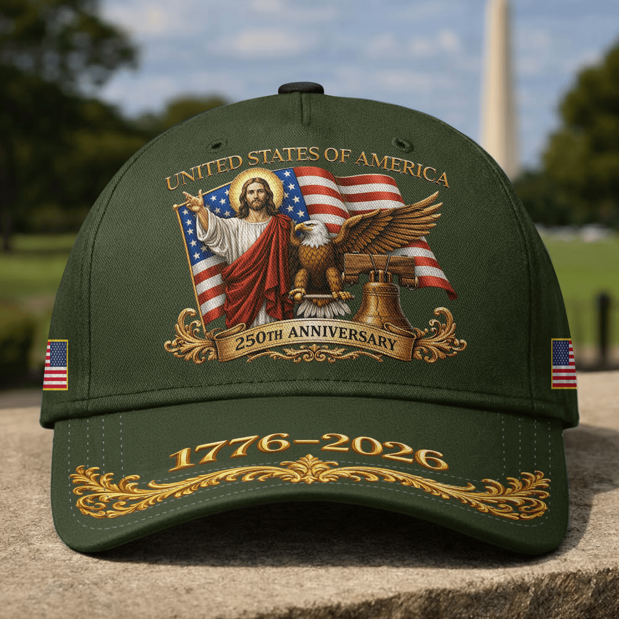 Premium America 250th Anniversary Hat VPVC020309, America 250th Cap, America 250th Birthday, Best Gifts On Independence Day, Veterans Day