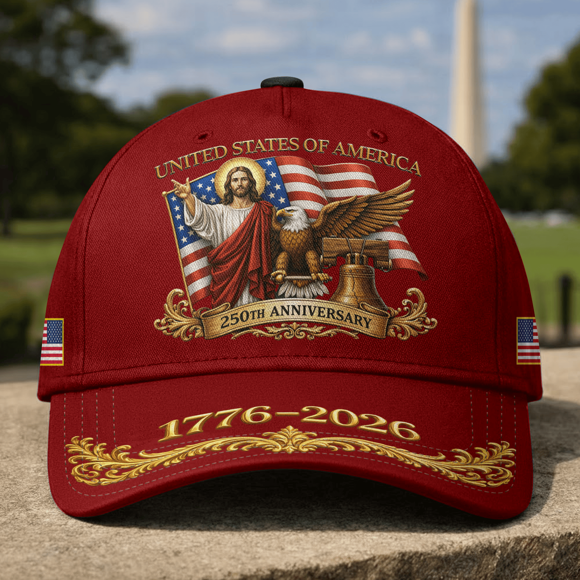 Premium America 250th Anniversary Hat VPVC020310, America 250th Cap, America 250th Birthday, Best Gifts On Independence Day, Veterans Day
