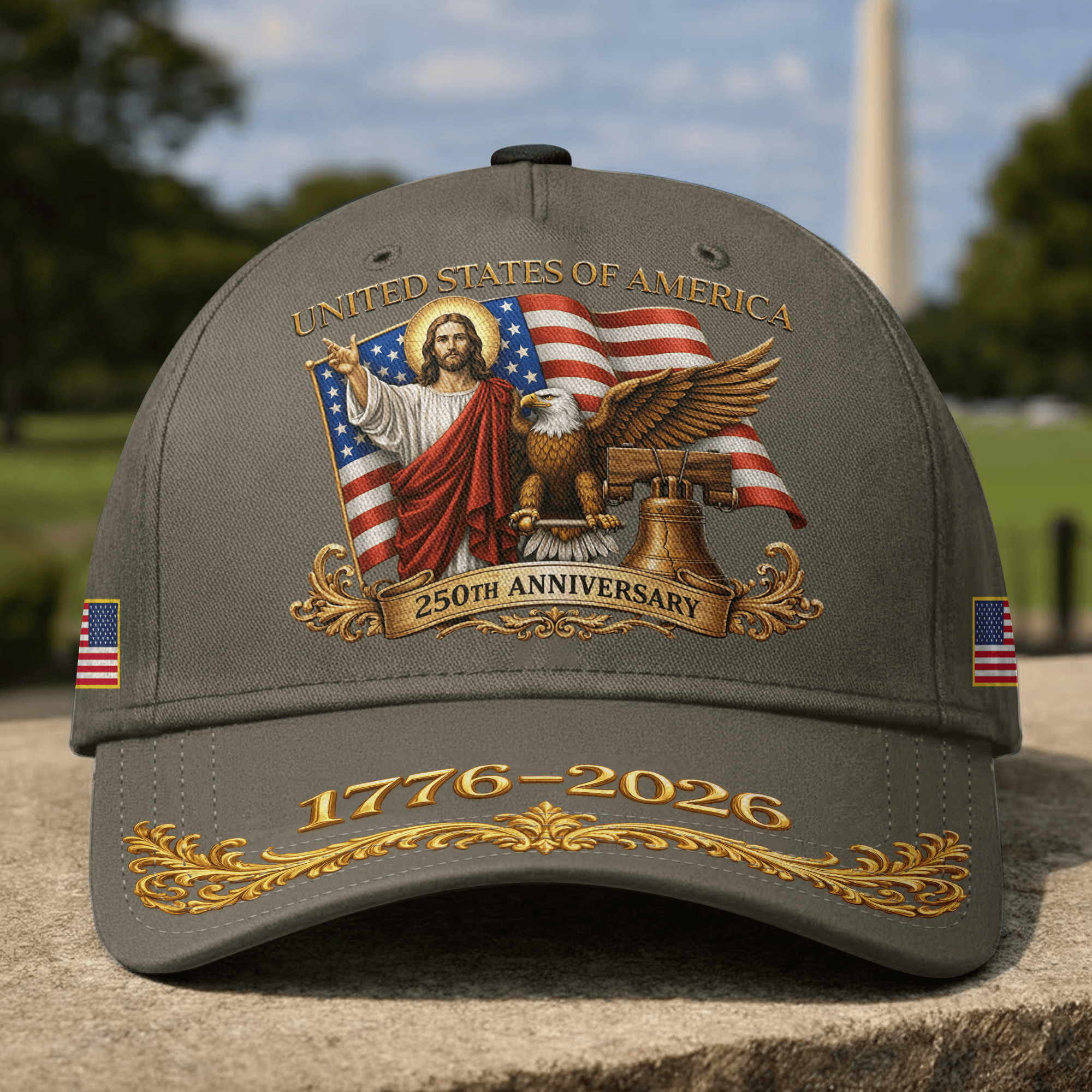 Premium America 250th Anniversary Hat VPVC020311, America 250th Cap, America 250th Birthday, Best Gifts On Independence Day, Veterans Day