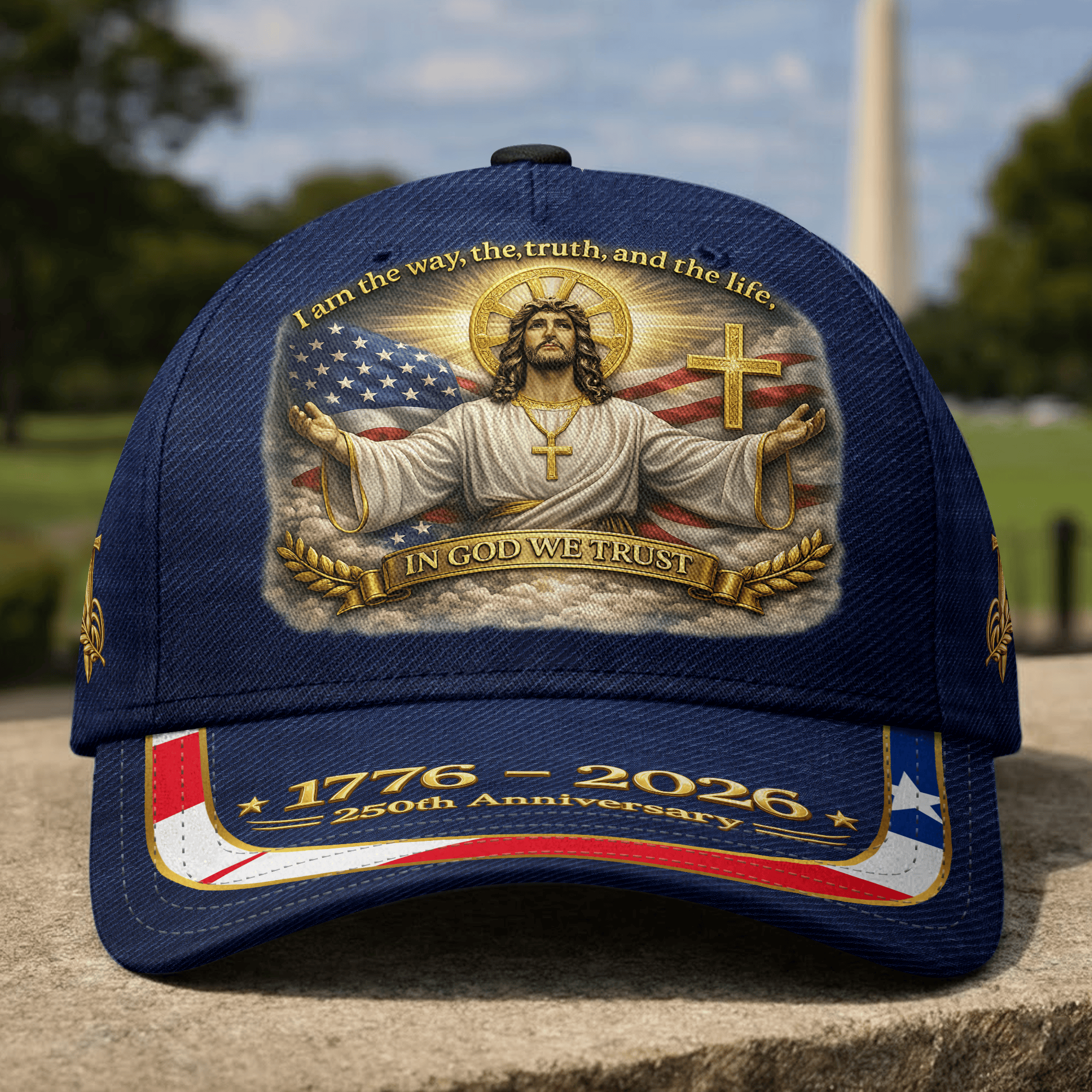 Premium America 250th Anniversary Hat VPVC020313, America 250th Cap, America 250th Birthday, Best Gifts On Independence Day, Veterans Day