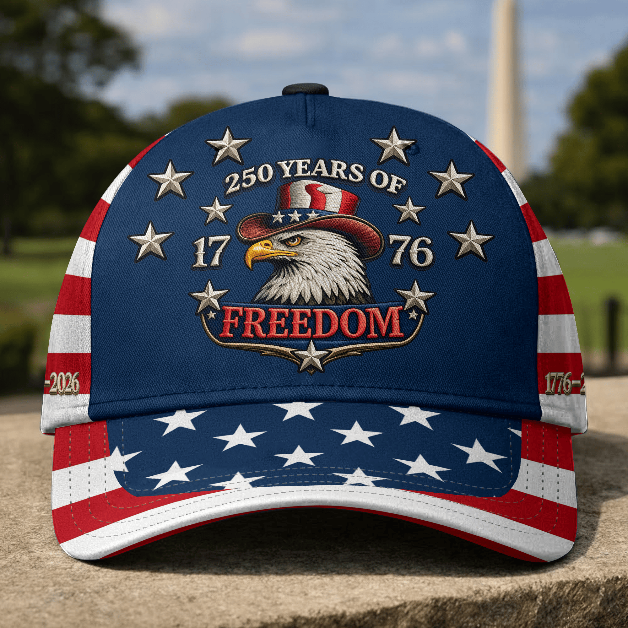 Premium America 250th Anniversary Hat VPVC020316, America 250th Cap, America 250th Birthday, Best Gifts On Independence Day, Veterans Day