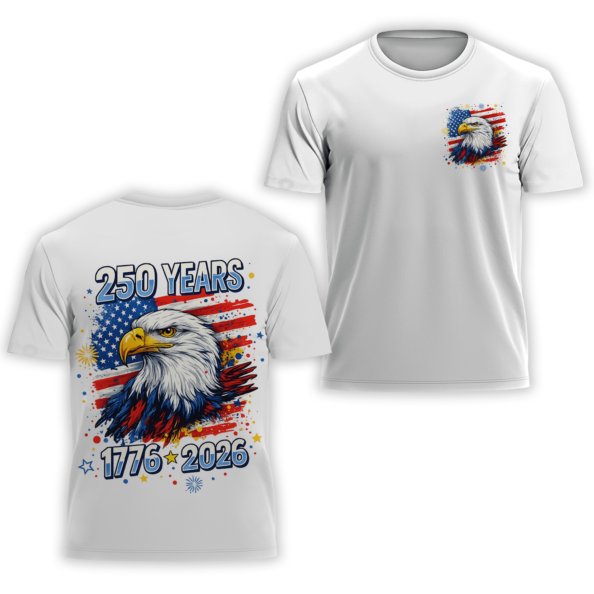 Premium America 250th Anniversary T-Shirt VPVC930639, America 250th T-Shirt, America 250th Birthday, Gifts For US Veteran, Gifts For Independence Day, Veterans Day
