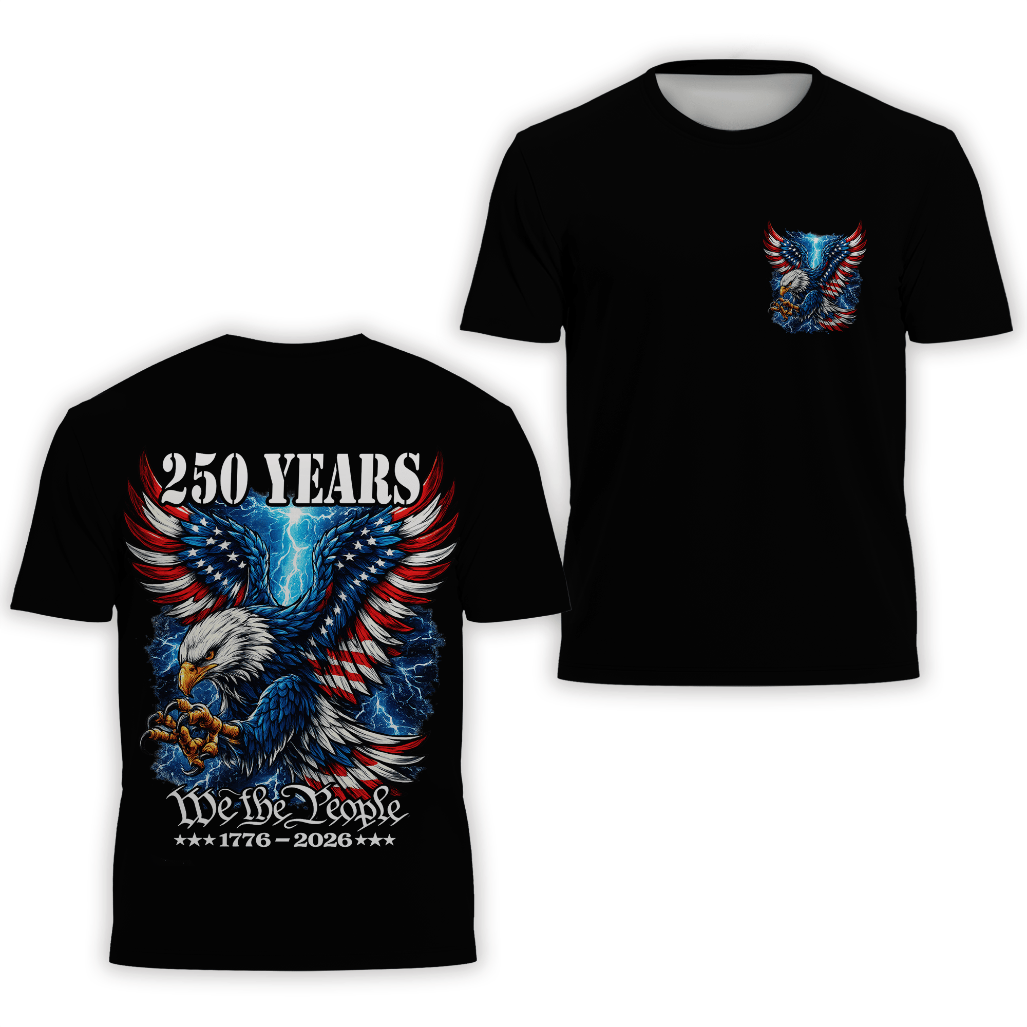 Premium America 250th Anniversary T-Shirt VPVC930640, America 250th T-Shirt, America 250th Birthday, Gifts For US Veteran, Gifts For Independence Day, Veterans Day