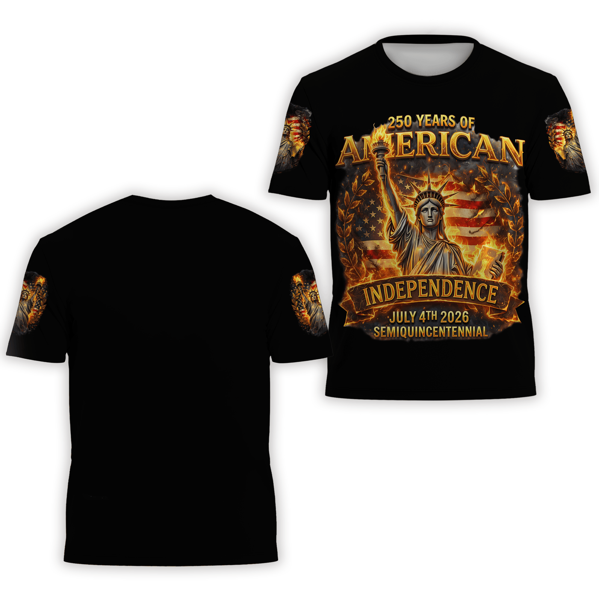 Premium America 250th Anniversary T-Shirt VPVC930641, America 250th T-Shirt, America 250th Birthday, Gifts For US Veteran, Gifts For Independence Day, Veterans Day