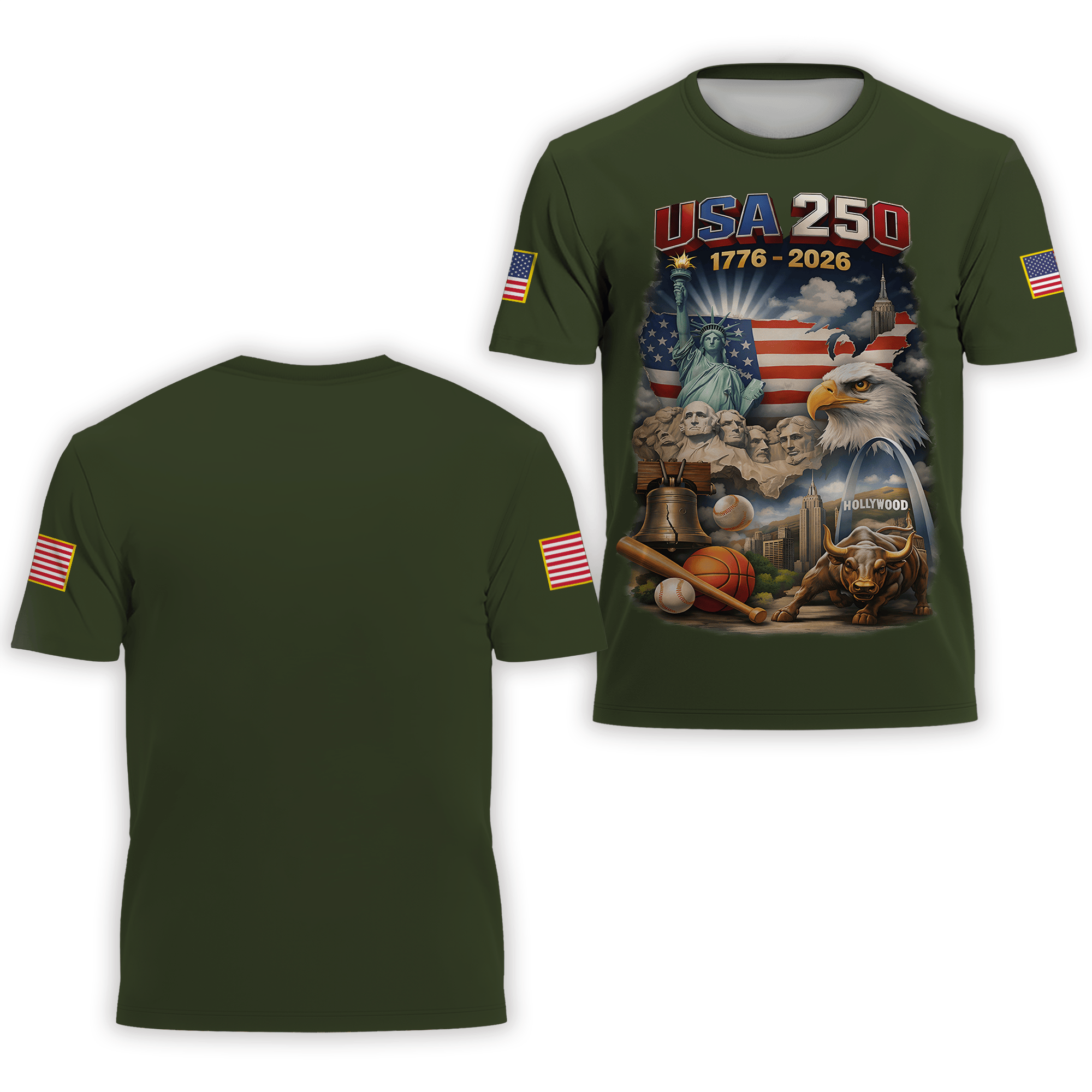 Premium America 250th Anniversary T-Shirt VPVC930644, America 250th T-Shirt, America 250th Birthday, Gifts For US Veteran, Gifts For Independence Day, Veterans Day