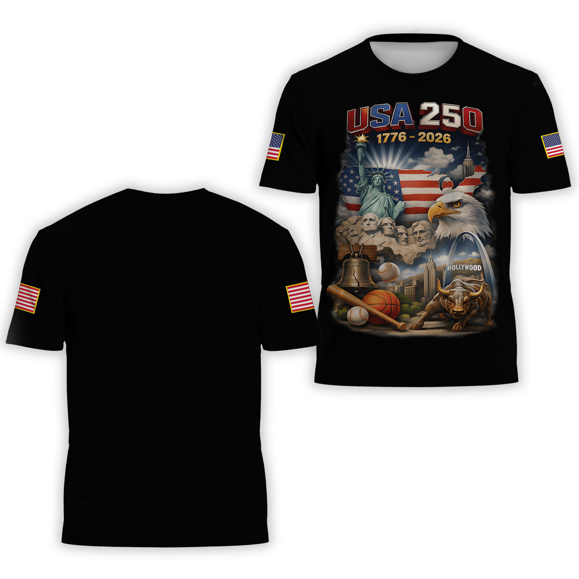 Premium America 250th Anniversary T-Shirt VPVC930645, America 250th T-Shirt, America 250th Birthday, Gifts For US Veteran, Gifts For Independence Day, Veterans Day